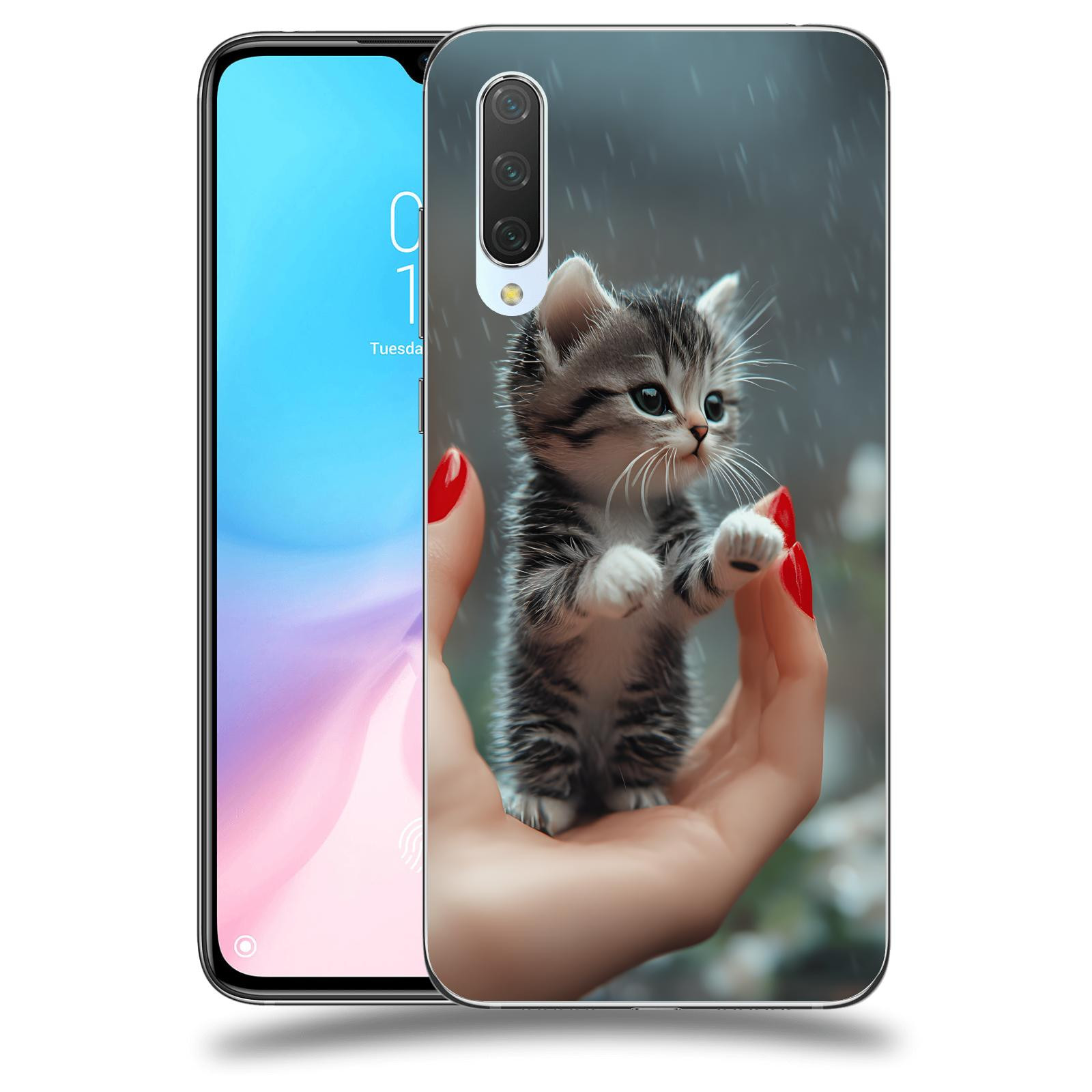 ACOVER Kryt na mobil Xiaomi Mi 9 Lite - Koťátko
