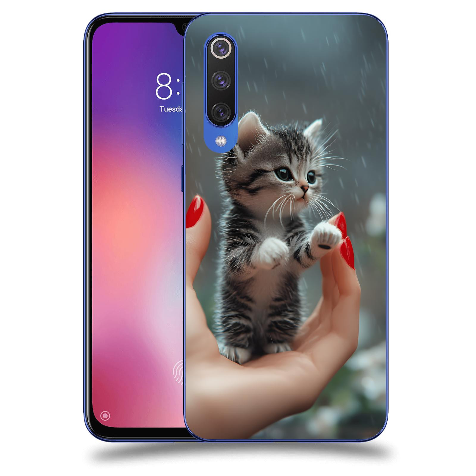ACOVER Kryt na mobil Xiaomi Mi 9 SE - Koťátko