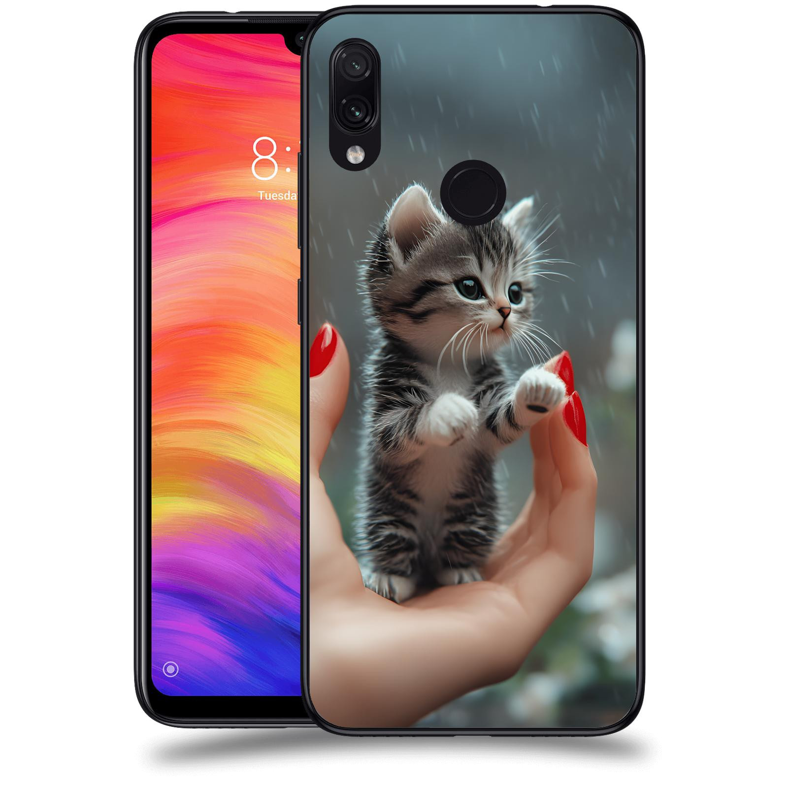 ACOVER Kryt na mobil Xiaomi Redmi Note 7 - Koťátko