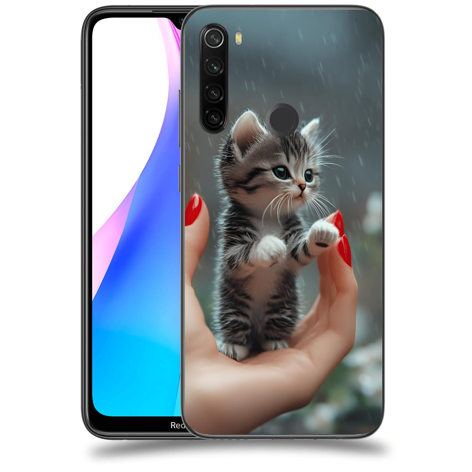 ACOVER Kryt na mobil Xiaomi Redmi Note 8T - Koťátko