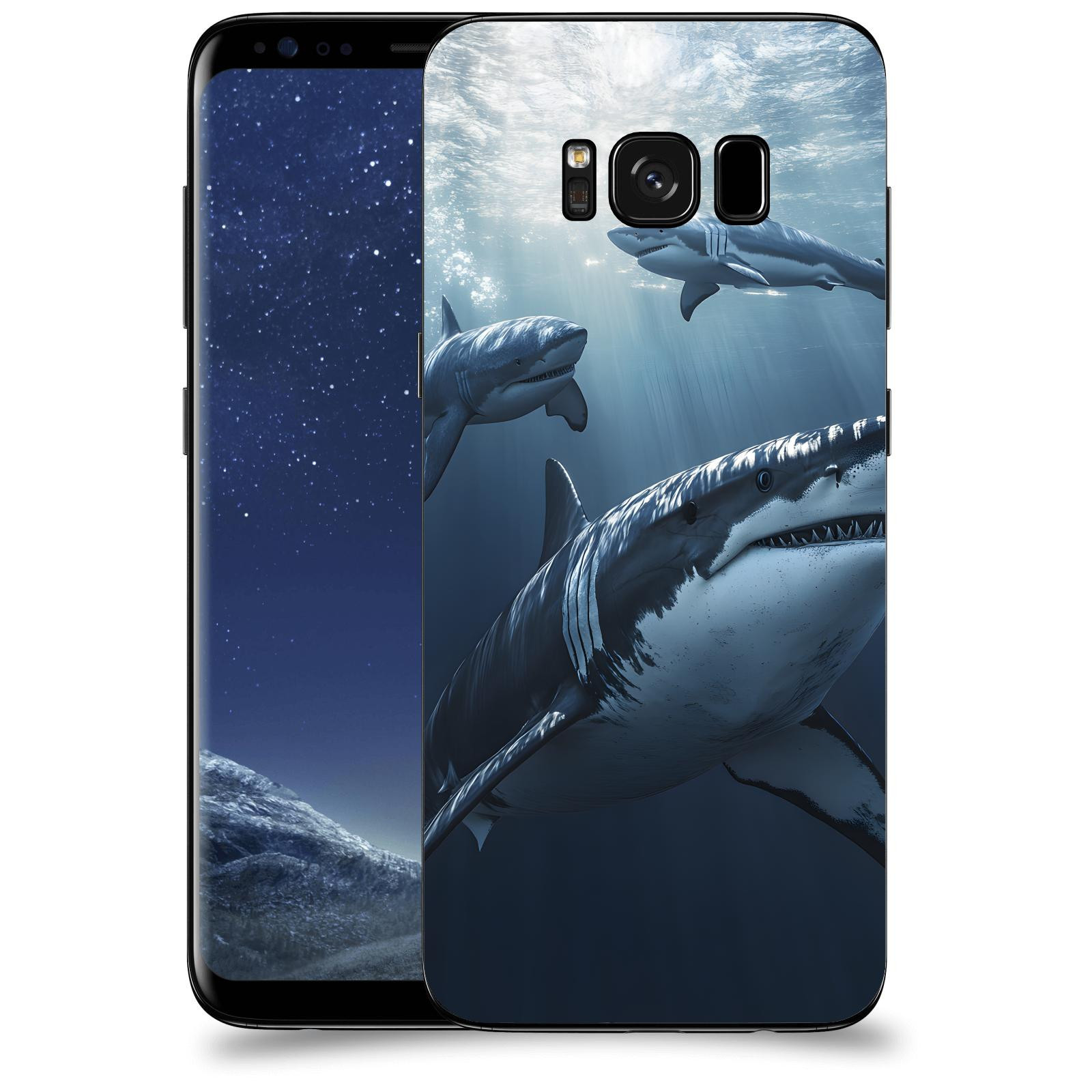 ACOVER Kryt na mobil Samsung Galaxy S8 G950F - Žraloci