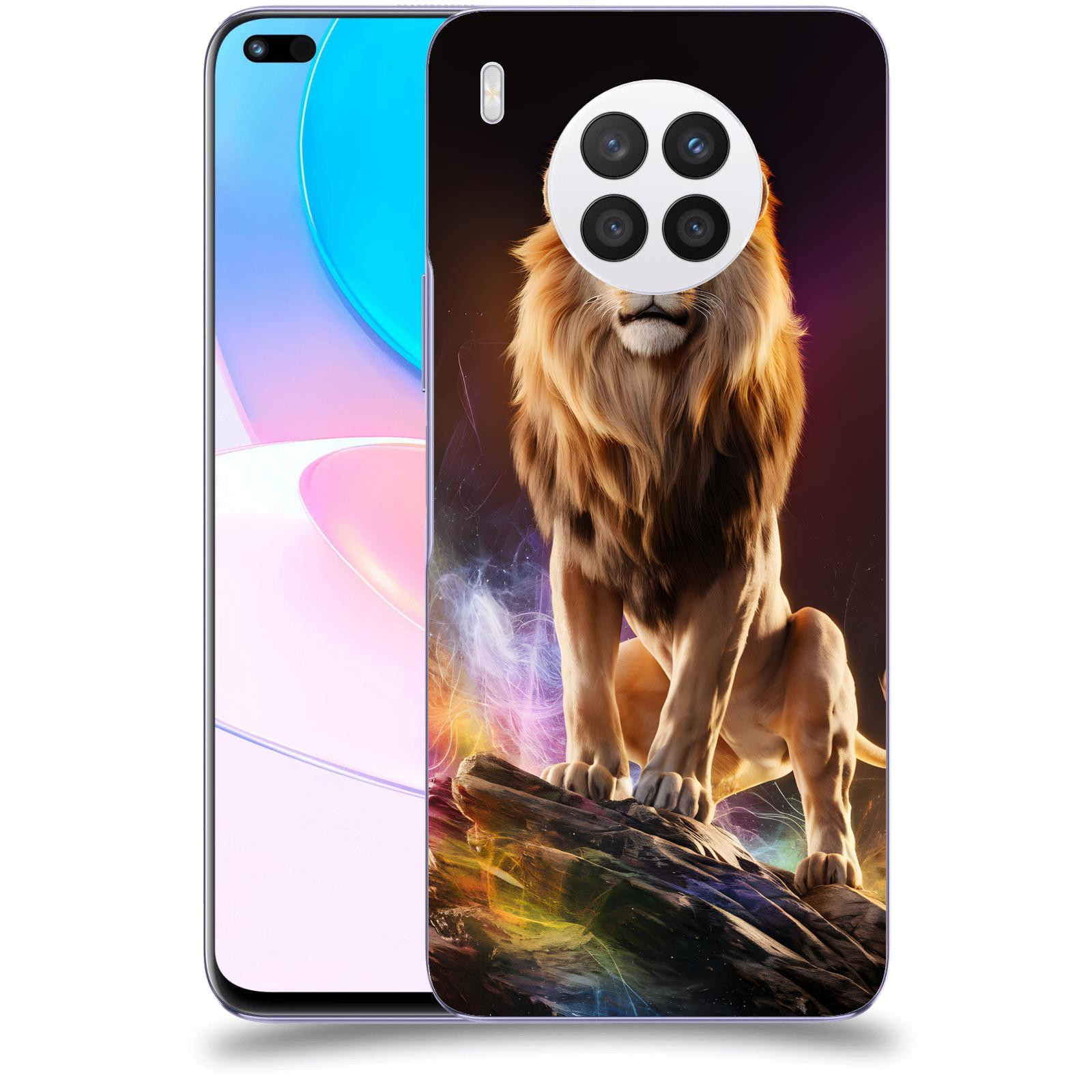 ACOVER Kryt na mobil Huawei Nova 8i - Magic Lion