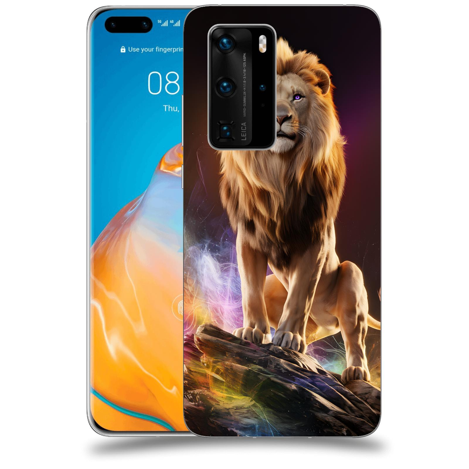 ACOVER Kryt na mobil Huawei P40 - Magic Lion