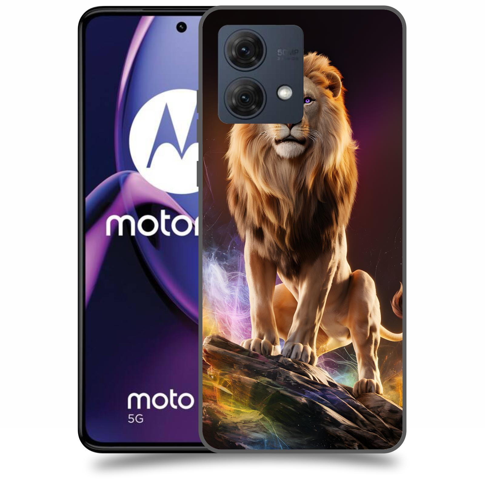 ACOVER Kryt na mobil Motorola Moto G84 5G - Magic Lion
