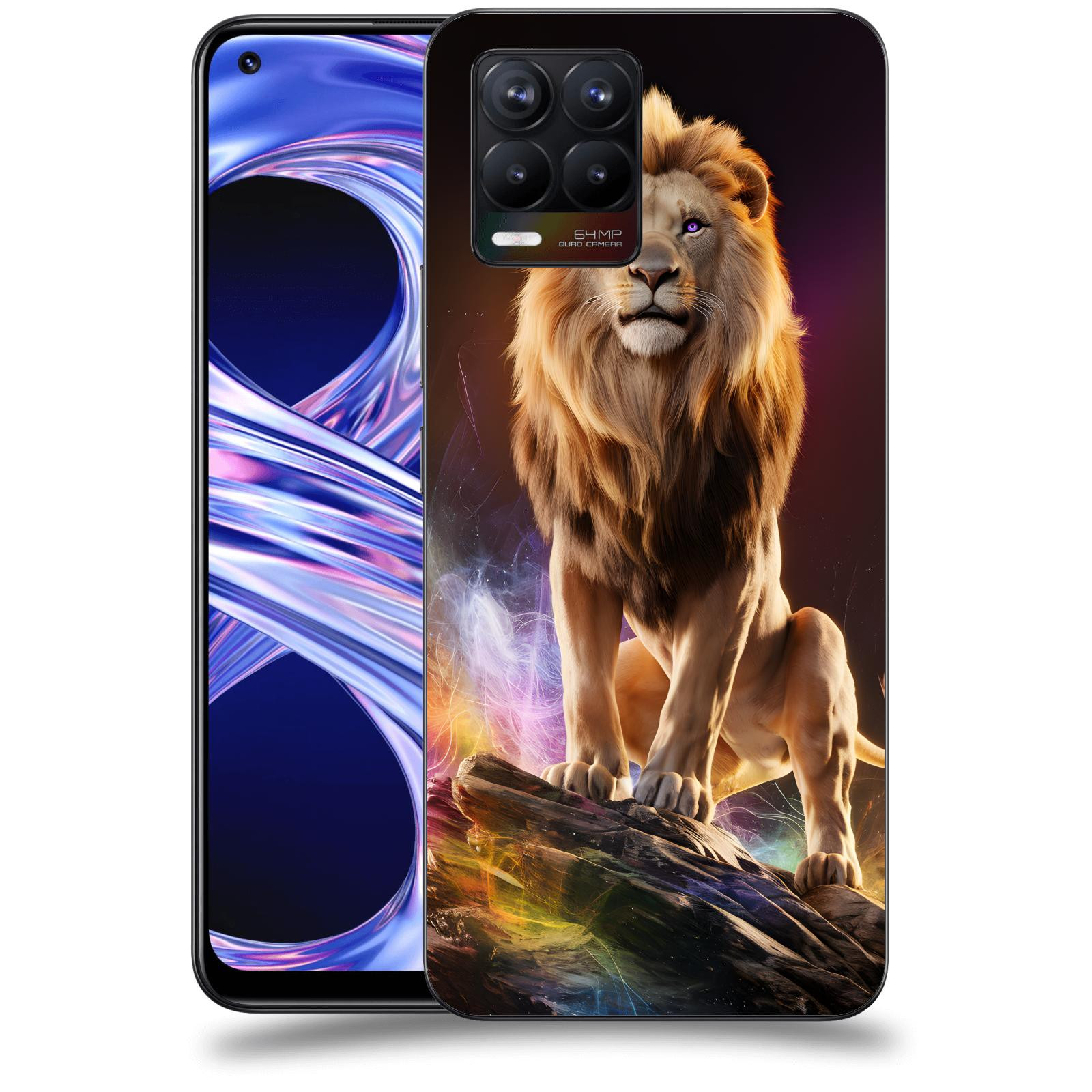ACOVER Kryt na mobil Realme 8 - Magic Lion