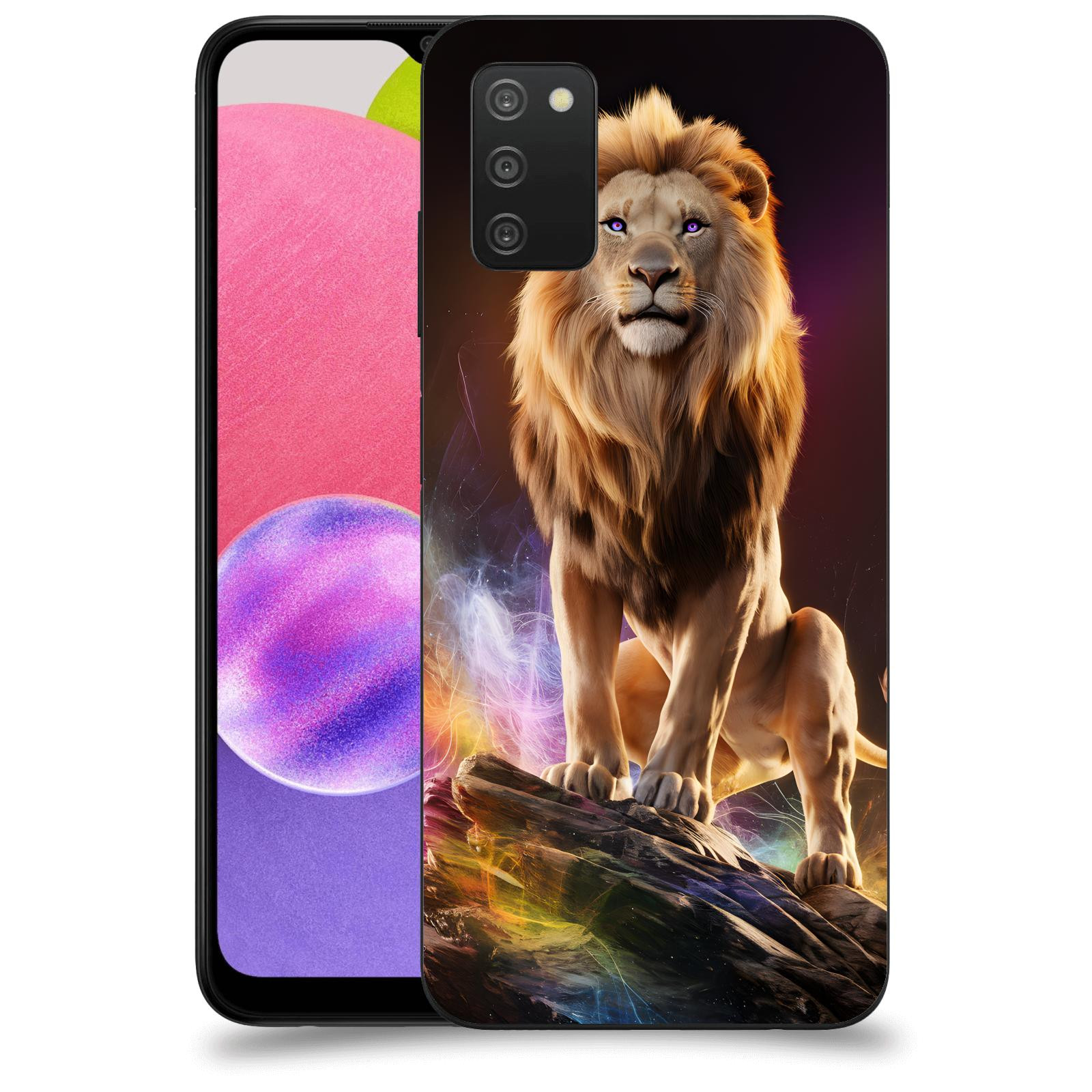 ACOVER Kryt na mobil Samsung Galaxy A03s A037G - Magic Lion