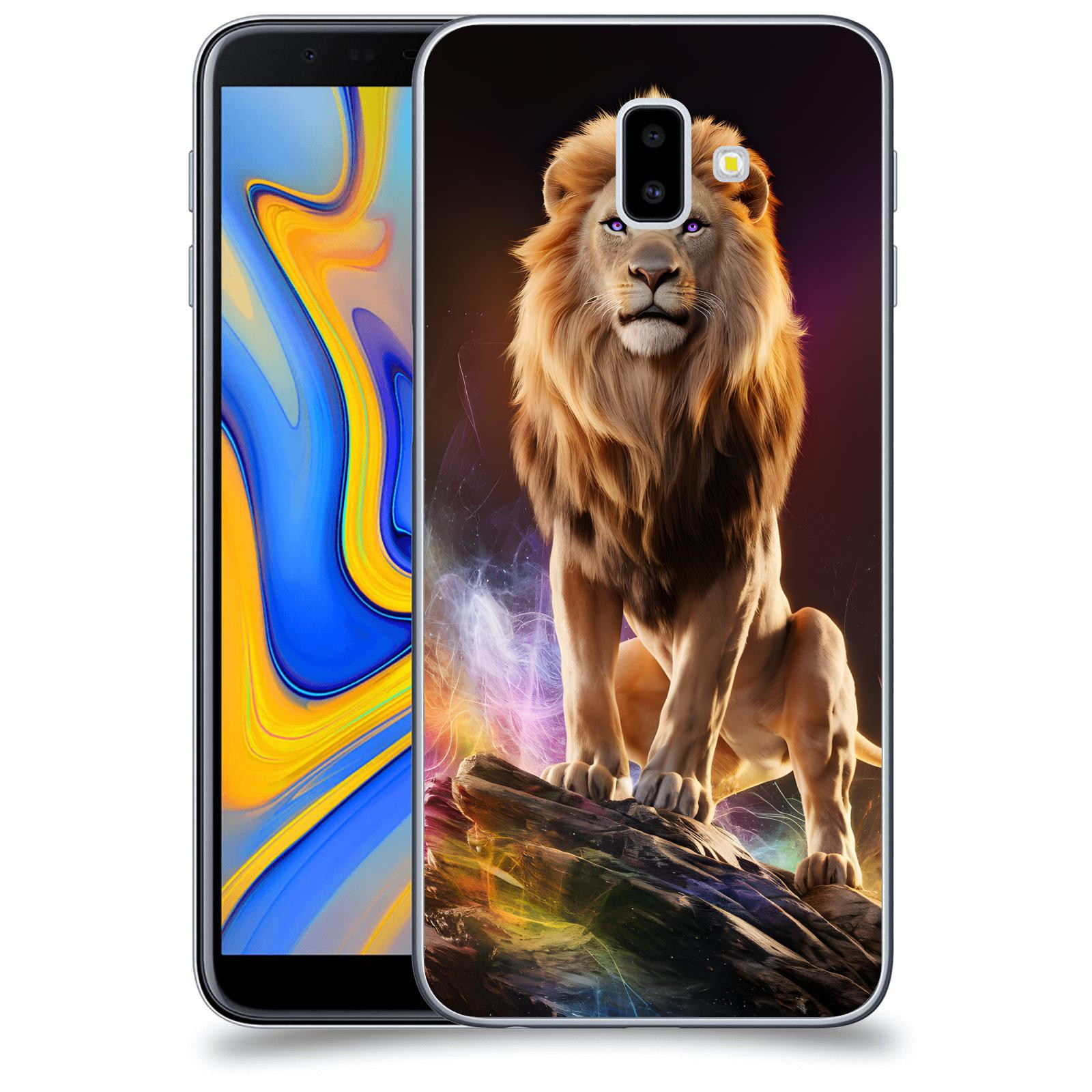 ACOVER Kryt na mobil Samsung Galaxy J6+ J610F - Magic Lion