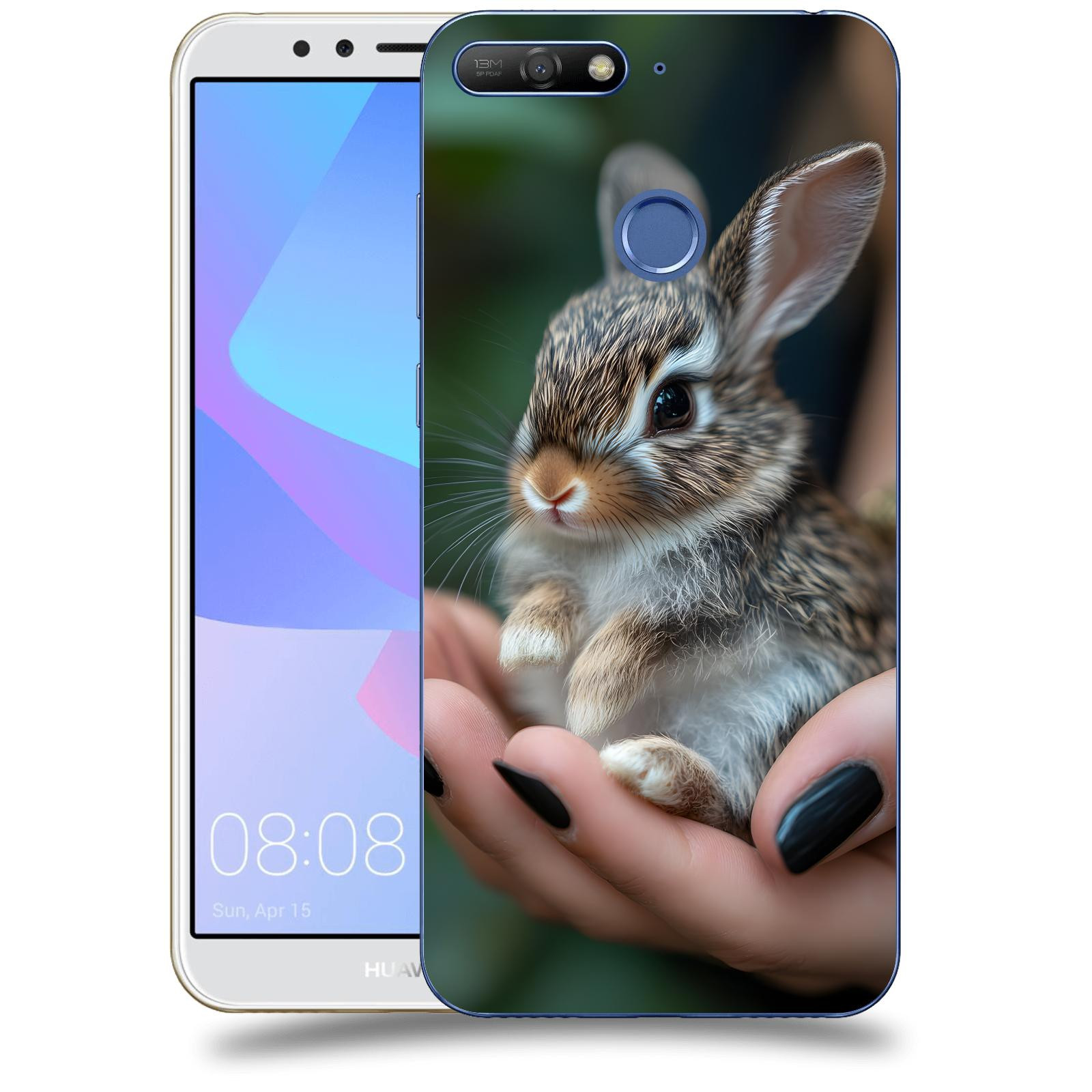 ACOVER Kryt na mobil Huawei Y6 Prime 2018 - Králíček