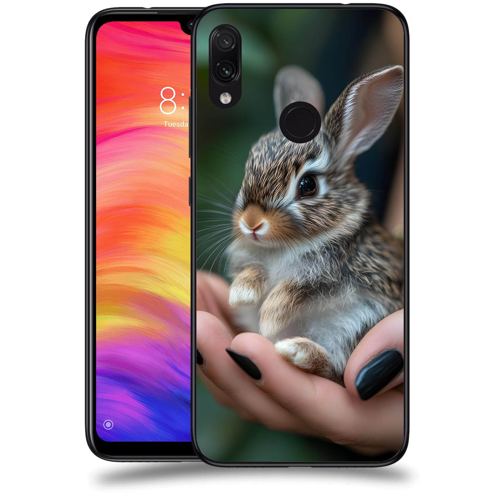 ACOVER Kryt na mobil Xiaomi Redmi Note 7 - Králíček