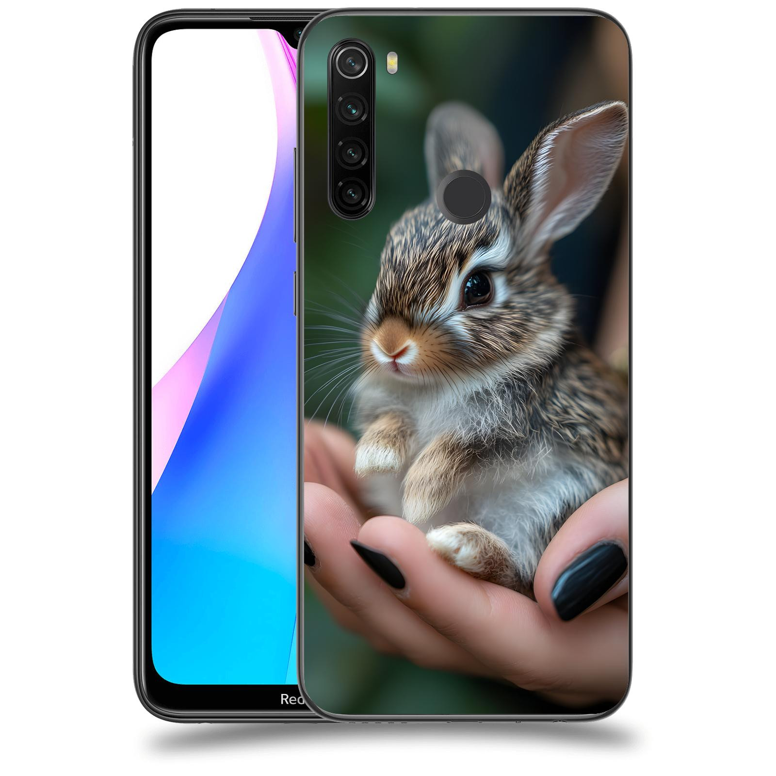 ACOVER Kryt na mobil Xiaomi Redmi Note 8T - Králíček