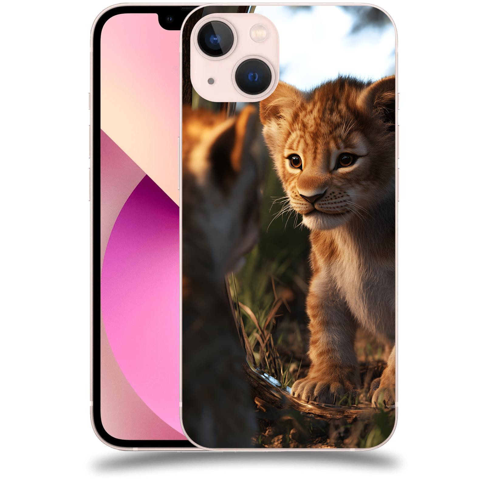 ACOVER Kryt na mobil Apple iPhone 13 - Lvíče