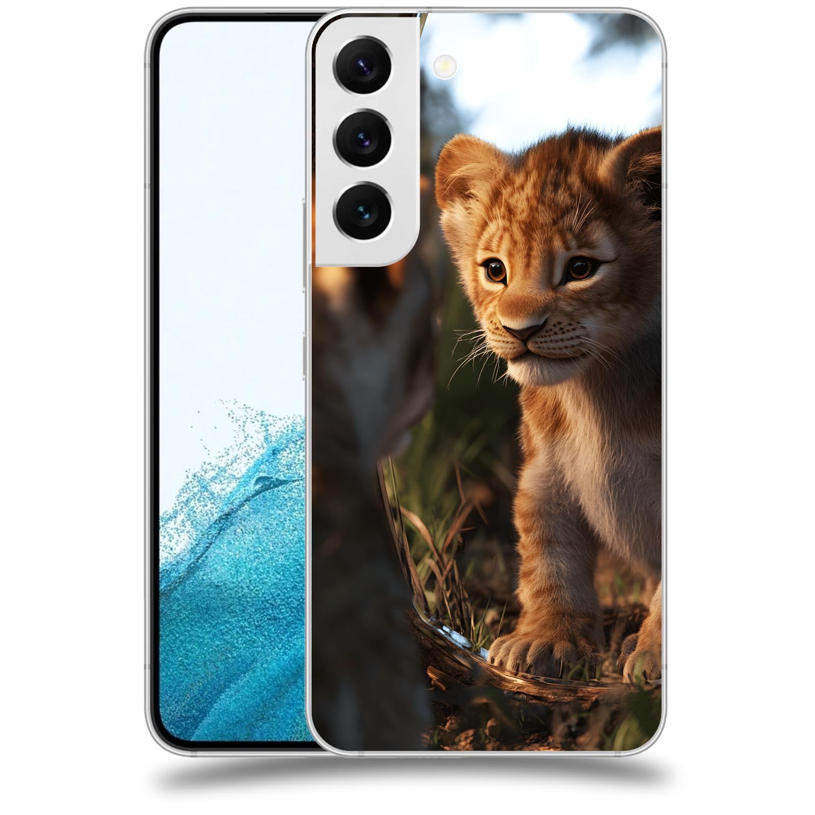 ACOVER Kryt na mobil Samsung Galaxy S22 5G - Lvíče