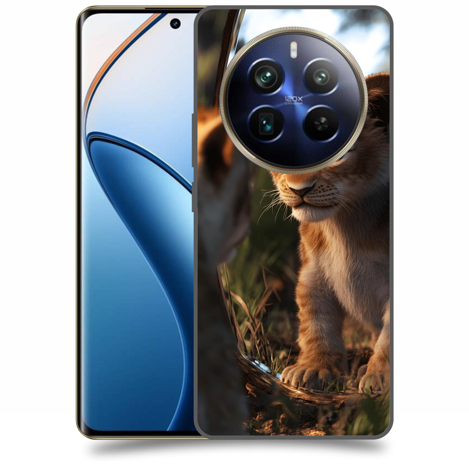 ACOVER Kryt na mobil Realme 12 pro+ 5g - Lvíče