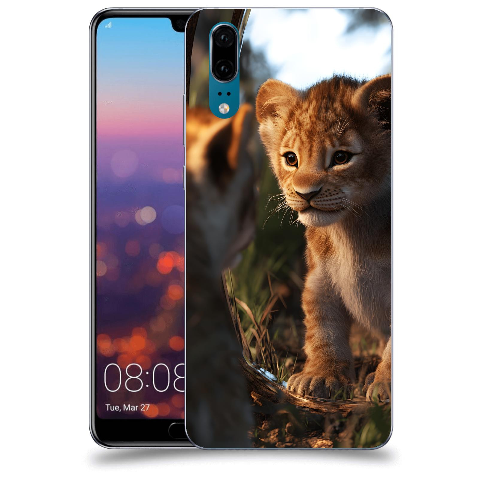 ACOVER Kryt na mobil Huawei P20 - Lvíče