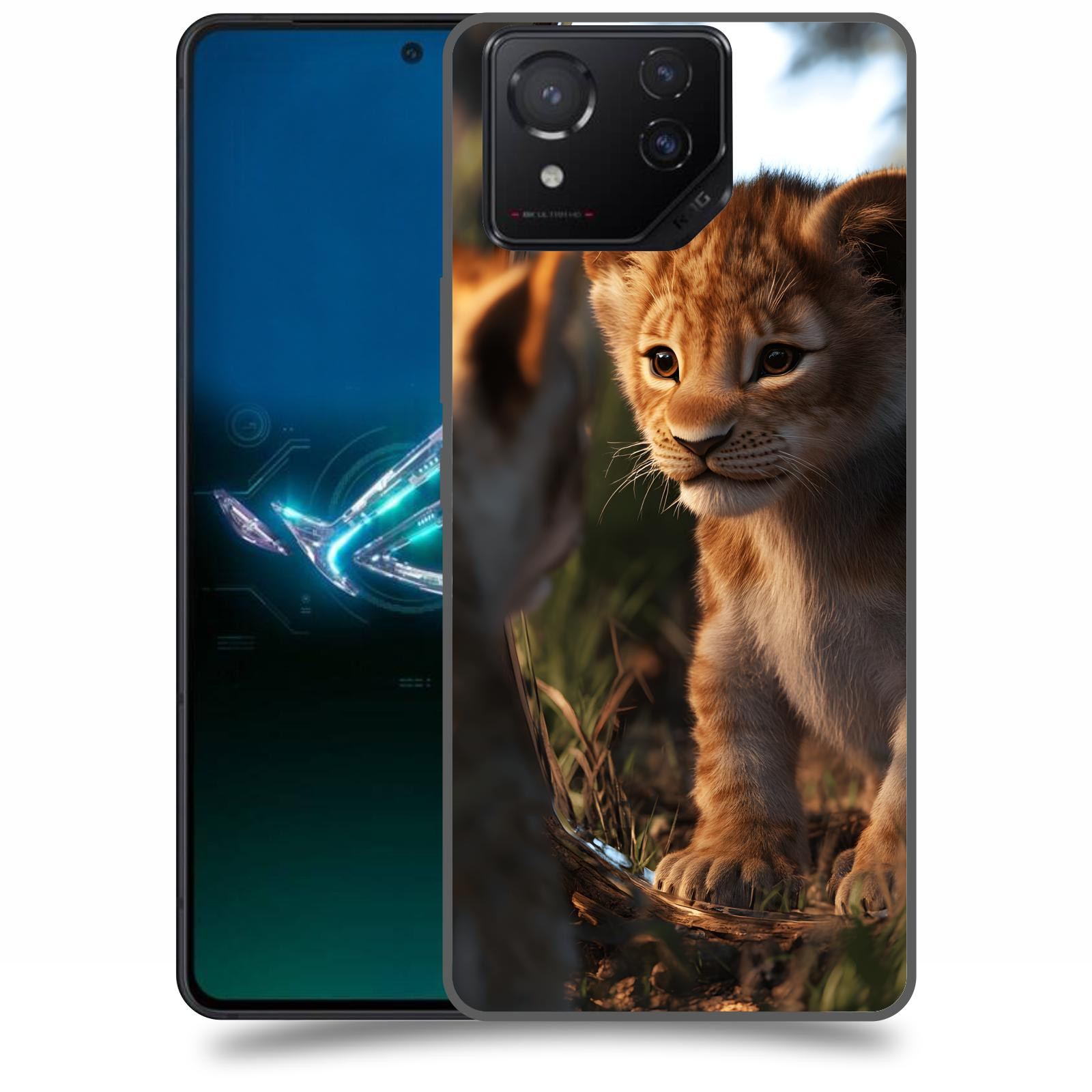ACOVER Kryt na mobil Asus ROG Phone 8 - Lvíče