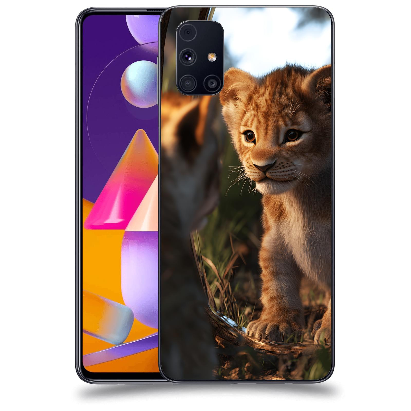 ACOVER Kryt na mobil Samsung Galaxy M31s - Lvíče