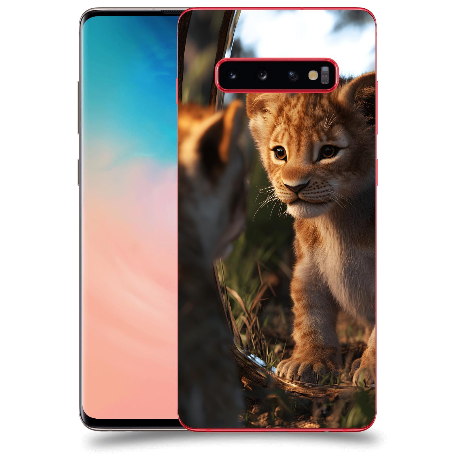 ACOVER Kryt na mobil Samsung Galaxy S10 Plus G975 - Lvíče