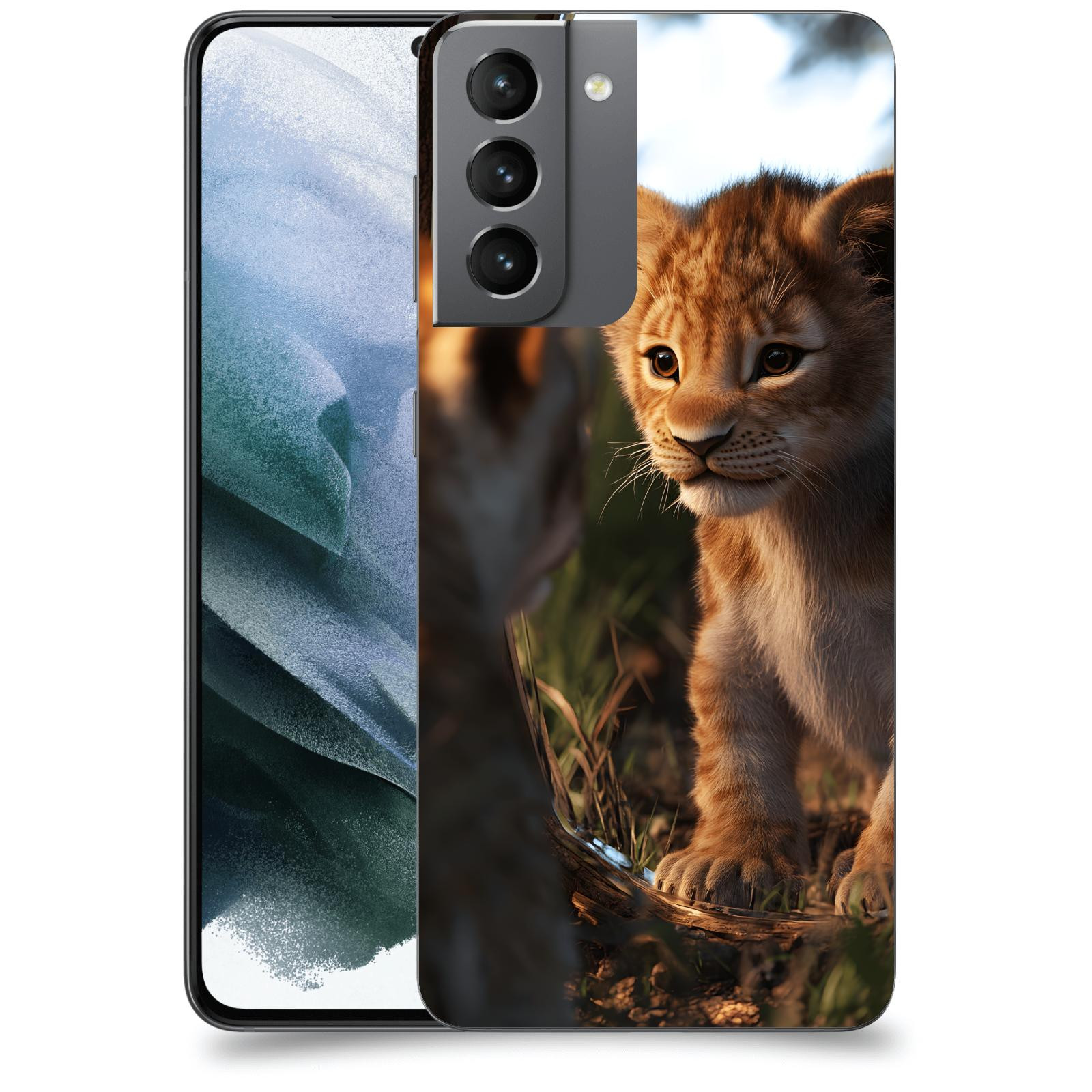ACOVER Kryt na mobil Samsung Galaxy S21 G991B - Lvíče