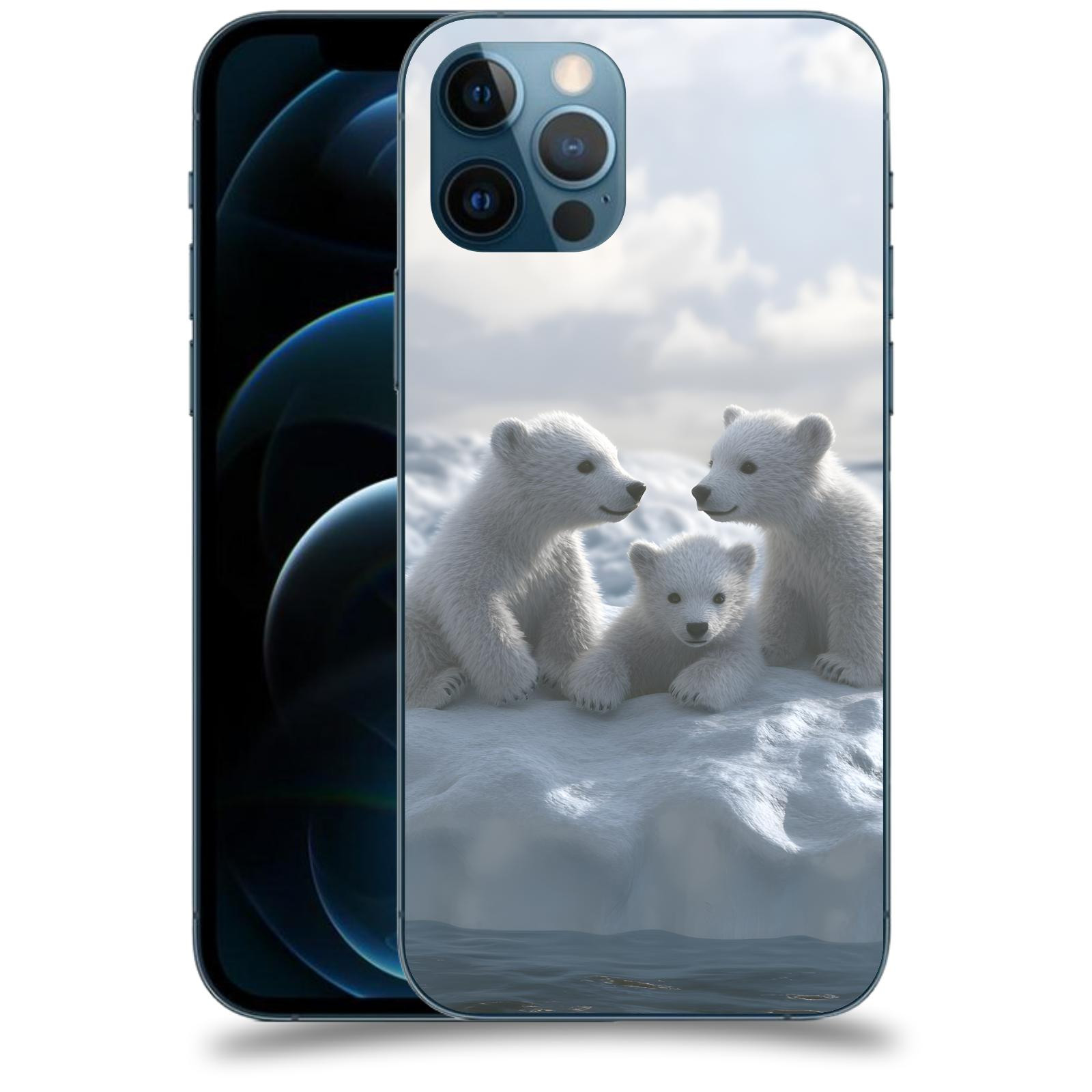 ACOVER Kryt na mobil Apple iPhone 12 Pro - Medvíďata