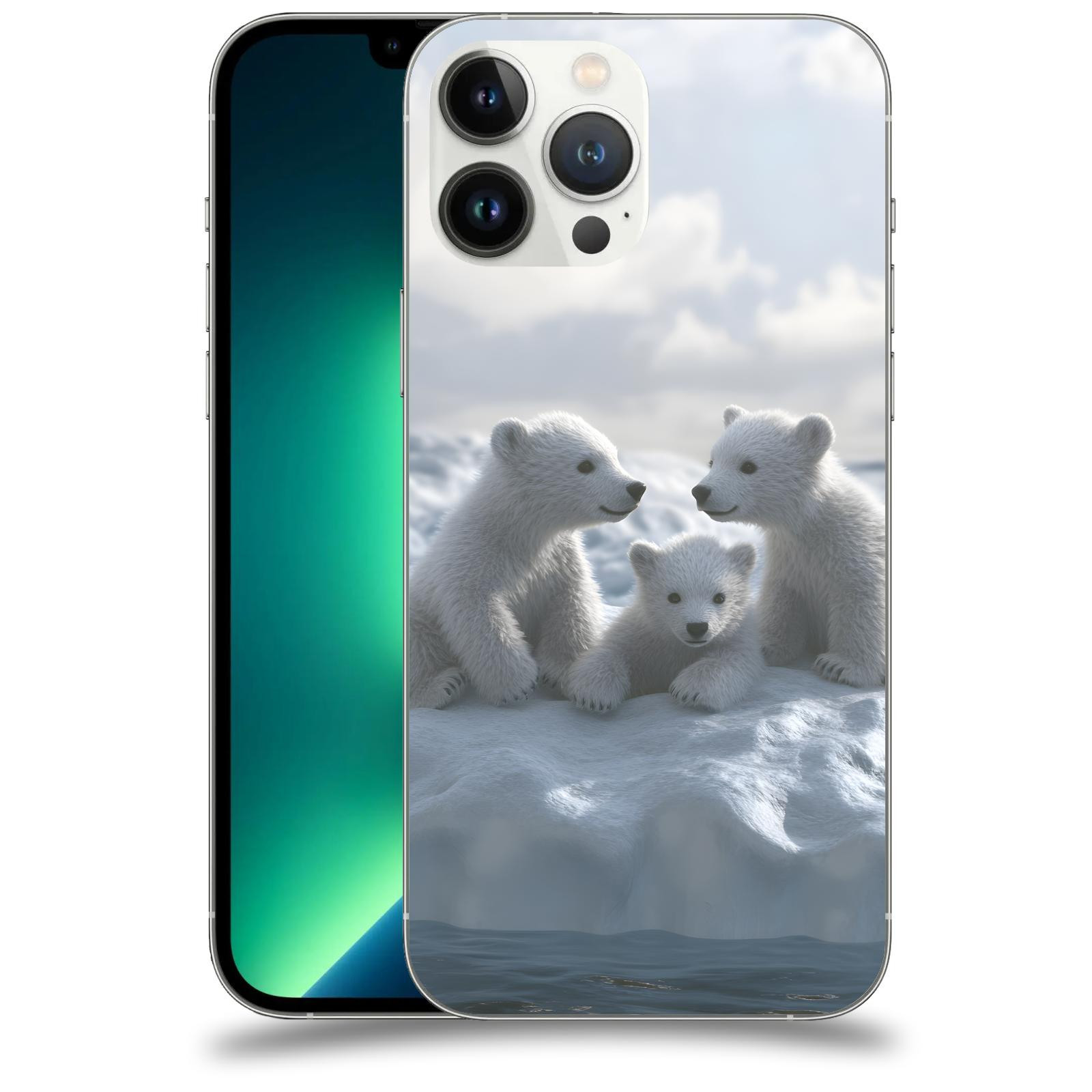 ACOVER Kryt na mobil Apple iPhone 13 Pro Max - Medvíďata