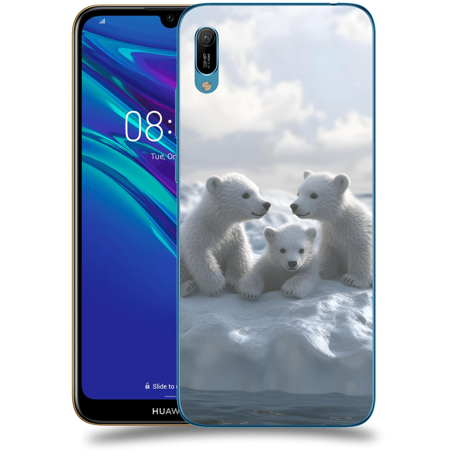 ACOVER Kryt na mobil Huawei Y6 2019 - Medvíďata