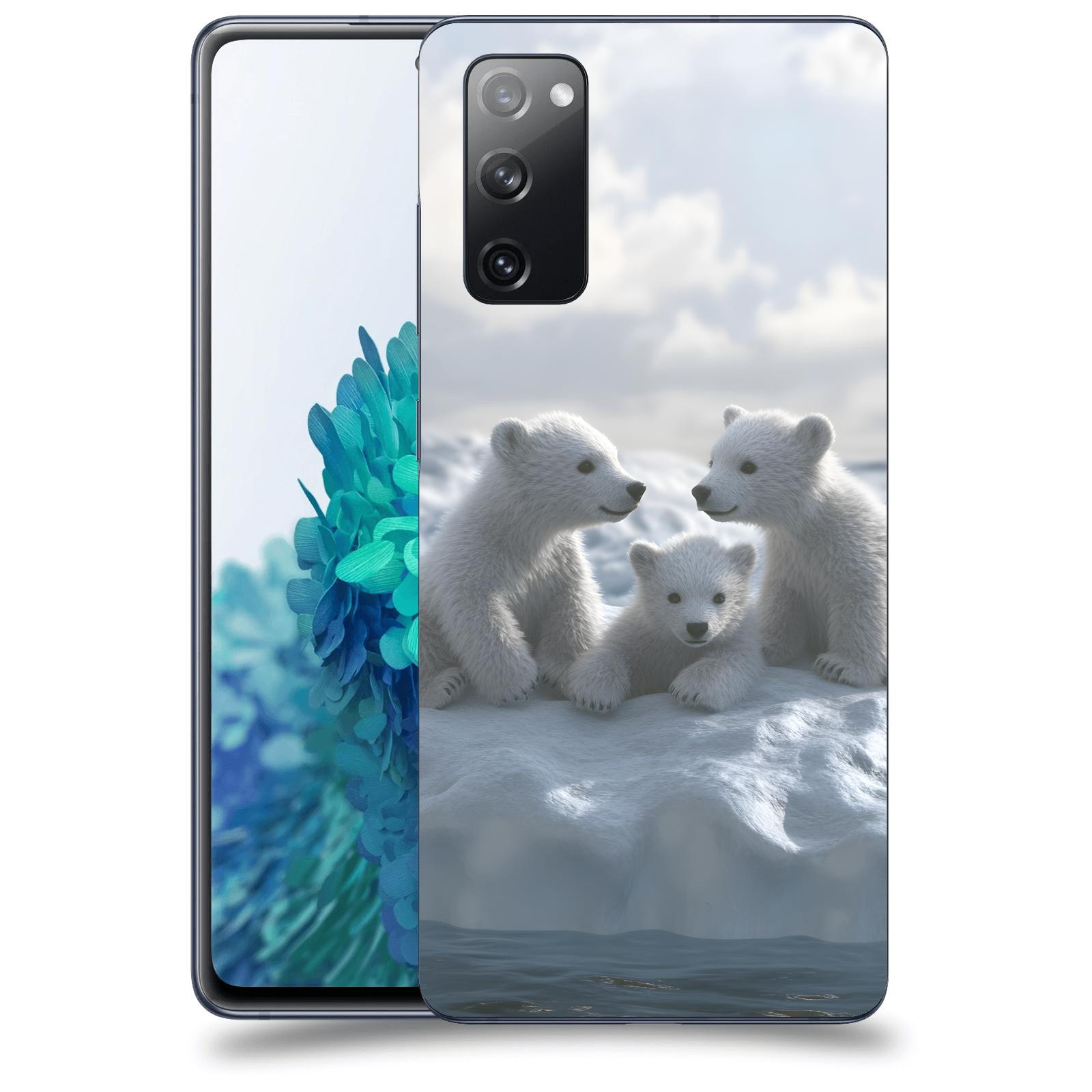 ACOVER Kryt na mobil Samsung Galaxy S20 FE - Medvíďata