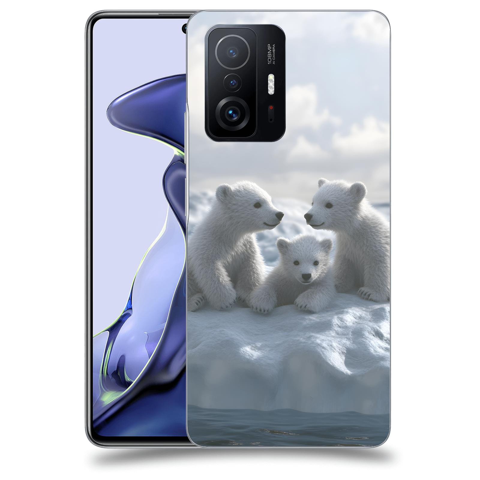 ACOVER Kryt na mobil Xiaomi 11T - Medvíďata