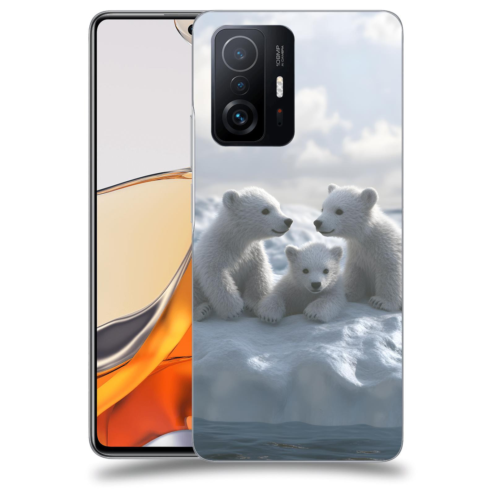 ACOVER Kryt na mobil Xiaomi 11T Pro - Medvíďata