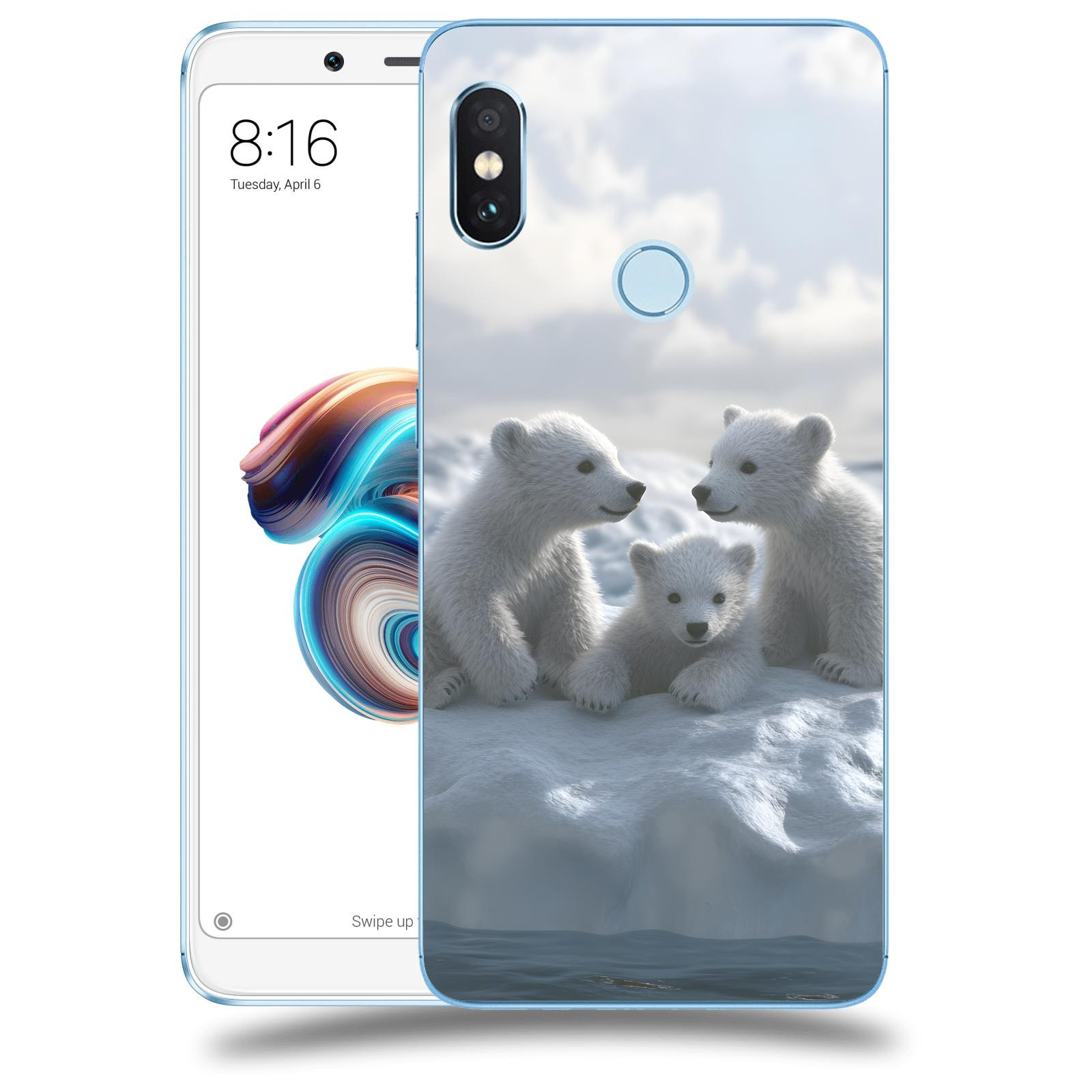 ACOVER Kryt na mobil Xiaomi Redmi Note 5 Global - Medvíďata