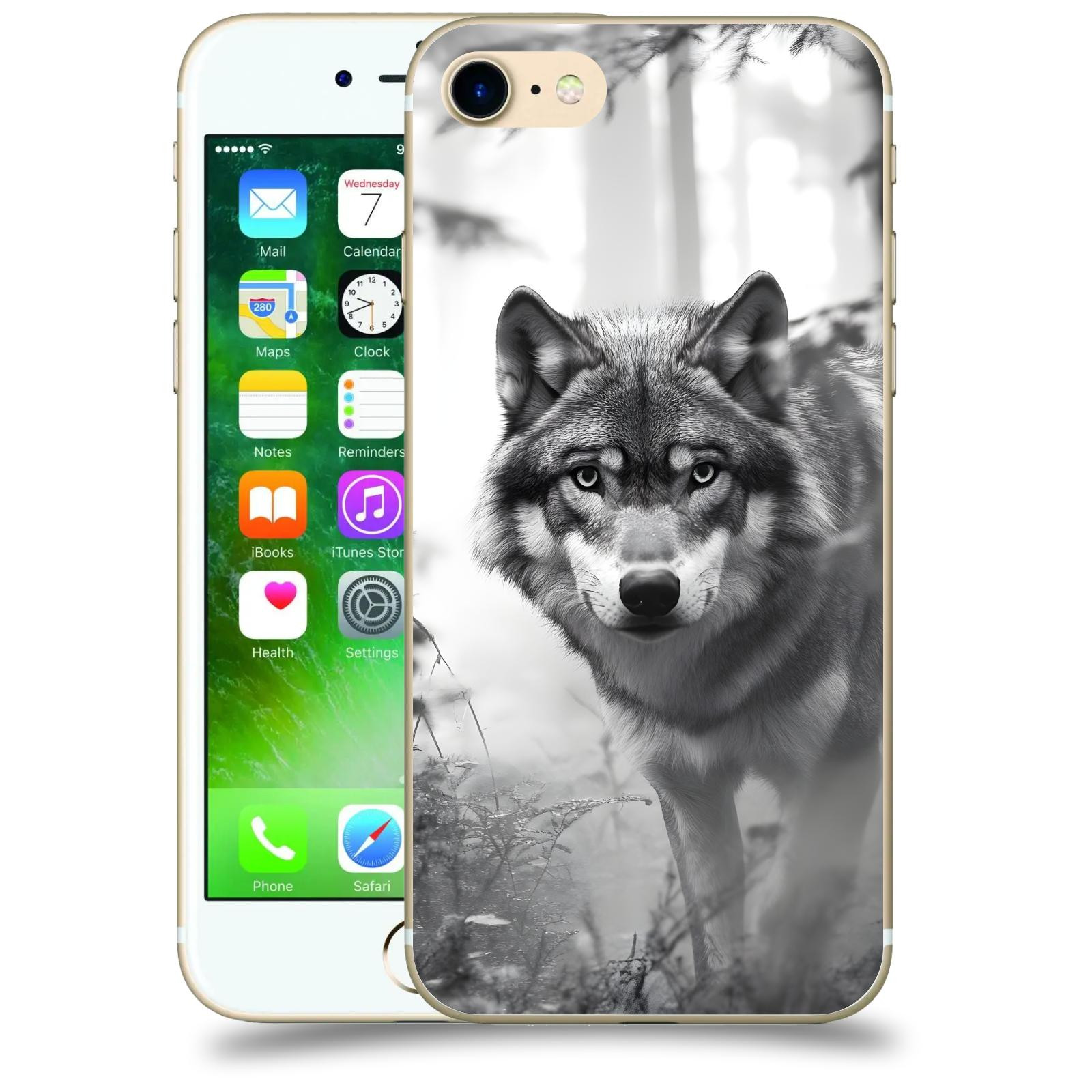 ACOVER Kryt na mobil Apple iPhone 7 - Vlk