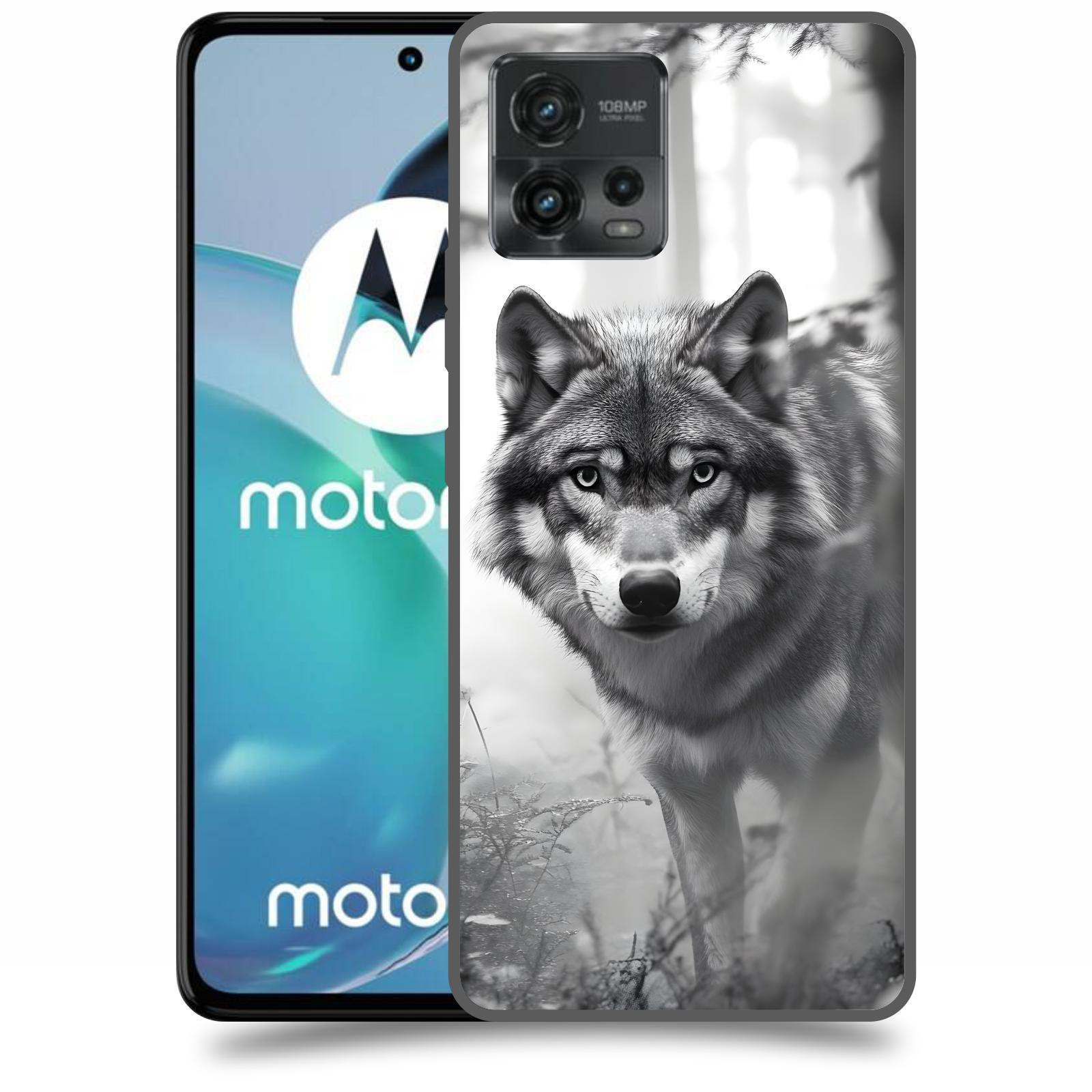 ACOVER Kryt na mobil Motorola Moto G72 - Vlk