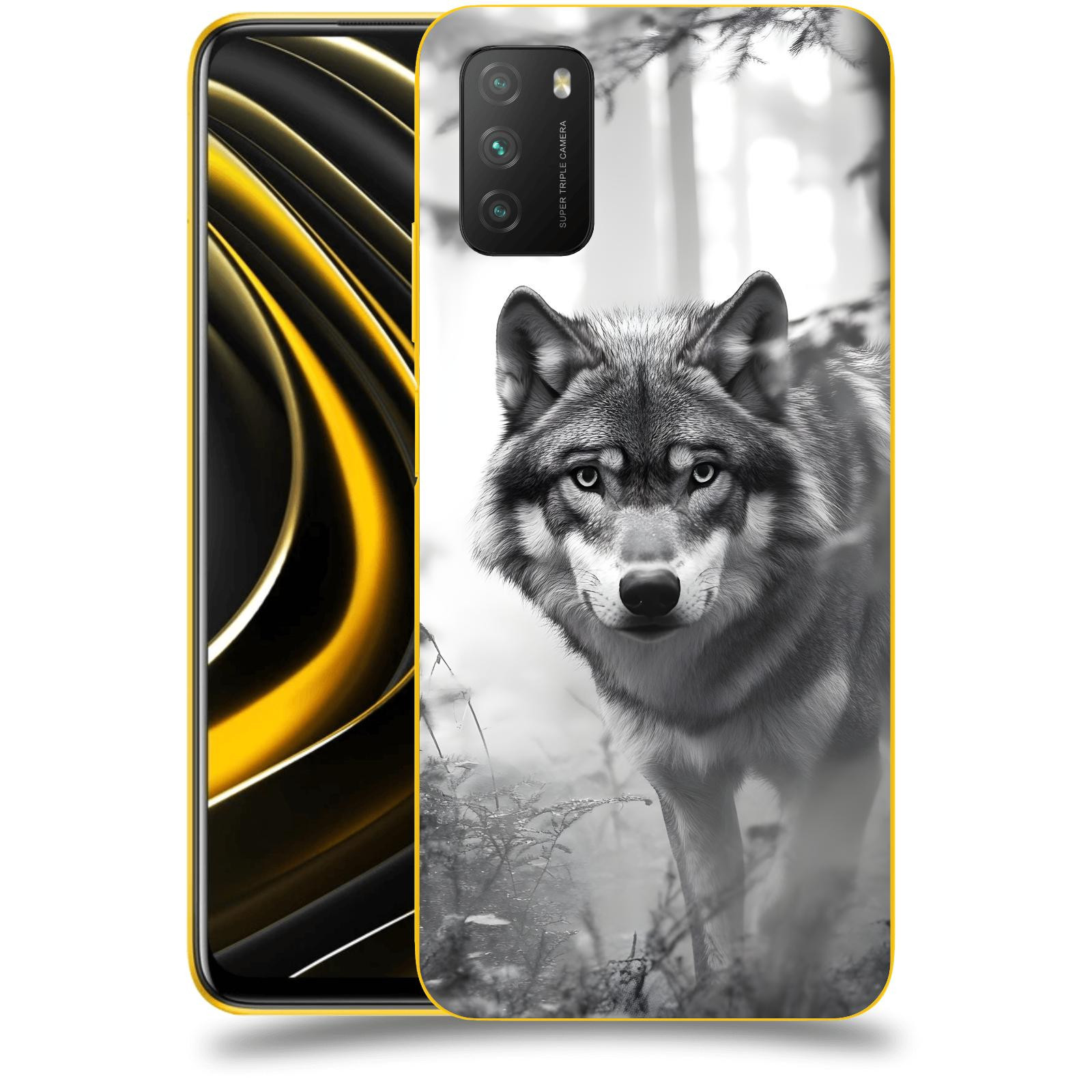 ACOVER Kryt na mobil Xiaomi Poco M3 - Vlk