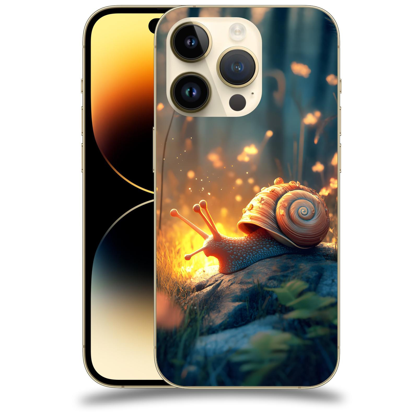 ACOVER Kryt na mobil Apple iPhone 14 Pro - Šnek