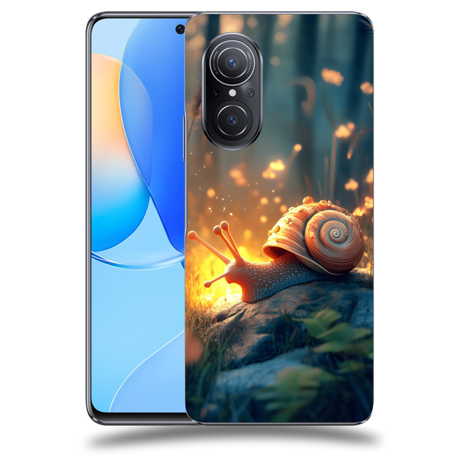 ACOVER Kryt na mobil Huawei Nova 9 SE - Šnek
