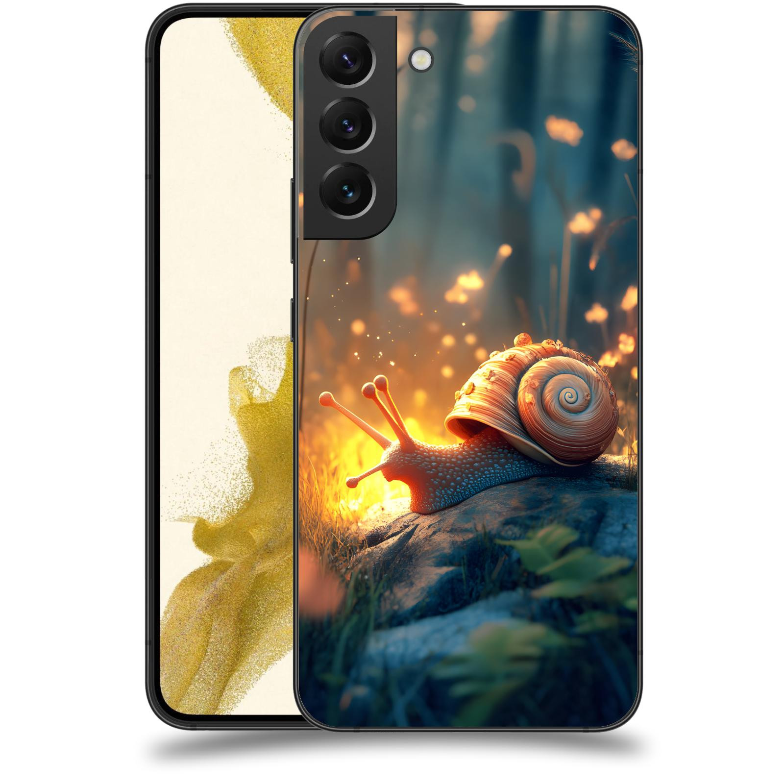 ACOVER Kryt na mobil Samsung Galaxy S22+ 5G - Šnek
