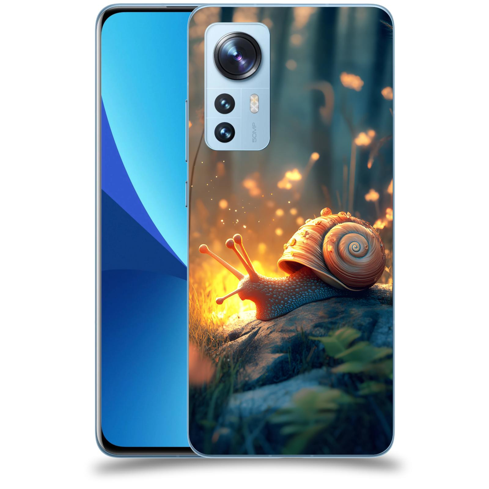ACOVER Kryt na mobil Xiaomi 12X - Šnek