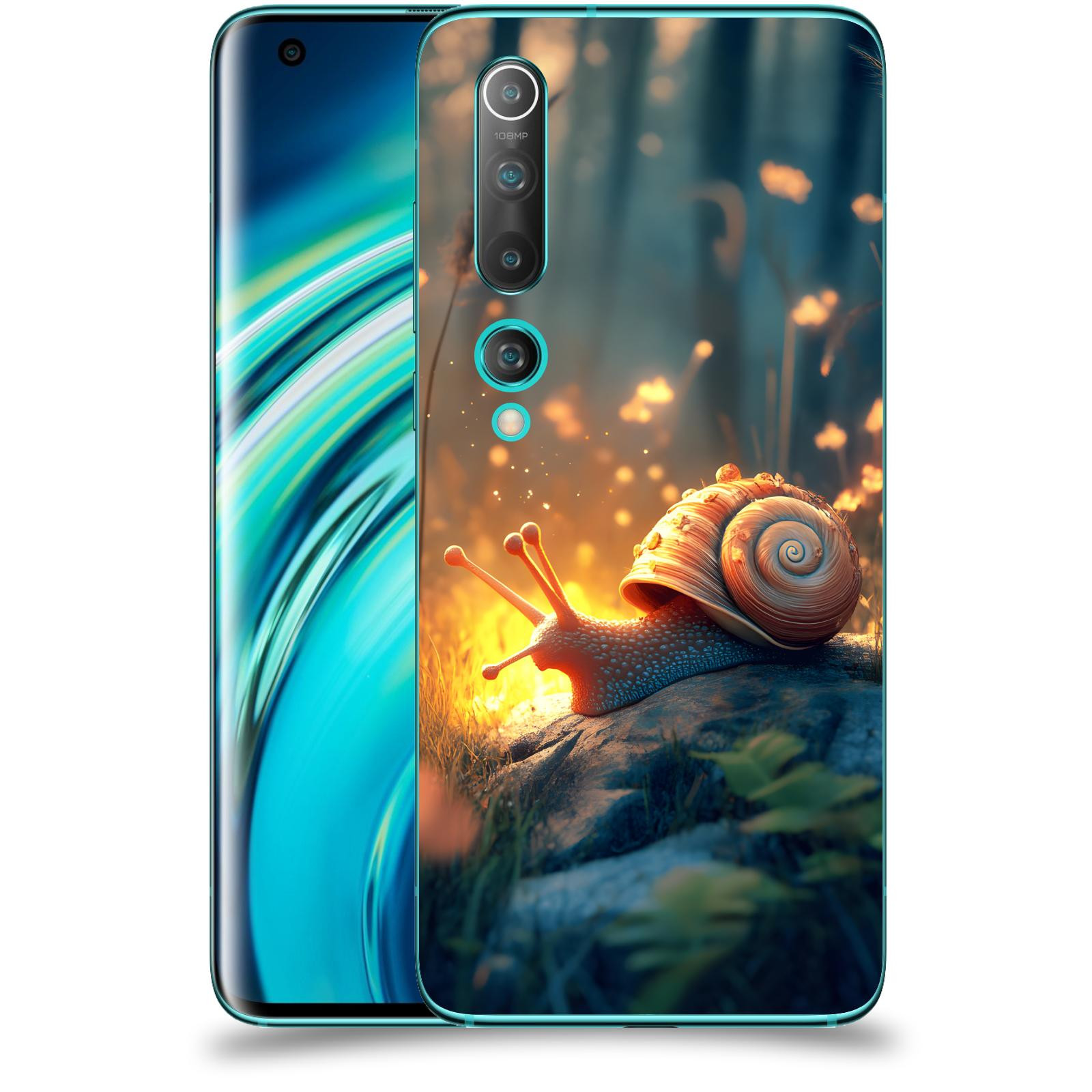 ACOVER Kryt na mobil Xiaomi Mi 10 - Šnek
