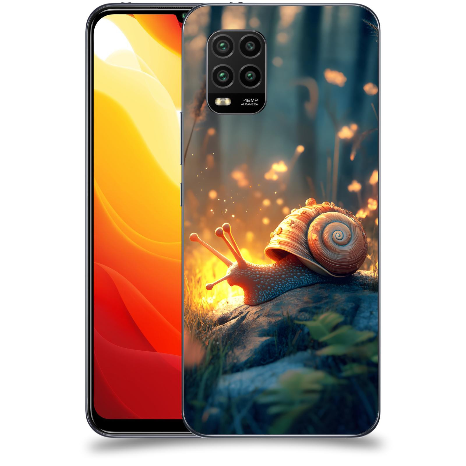 ACOVER Kryt na mobil Xiaomi Mi 10 Lite - Šnek