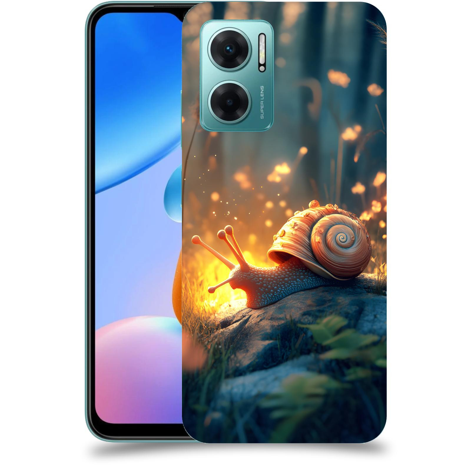 ACOVER Kryt na mobil Xiaomi Redmi 10 5G - Šnek