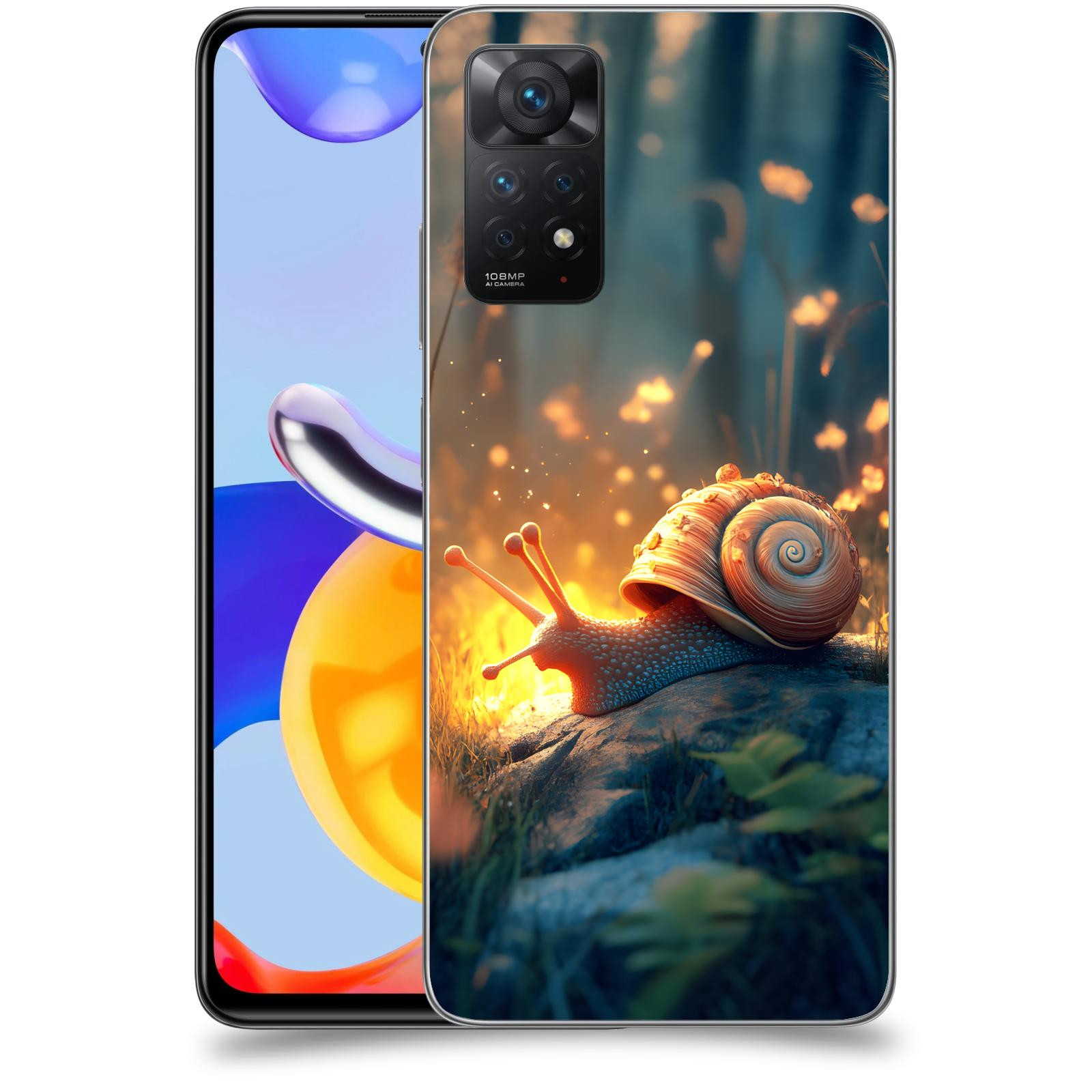 ACOVER Kryt na mobil Xiaomi Redmi Note 11 Pro - Šnek