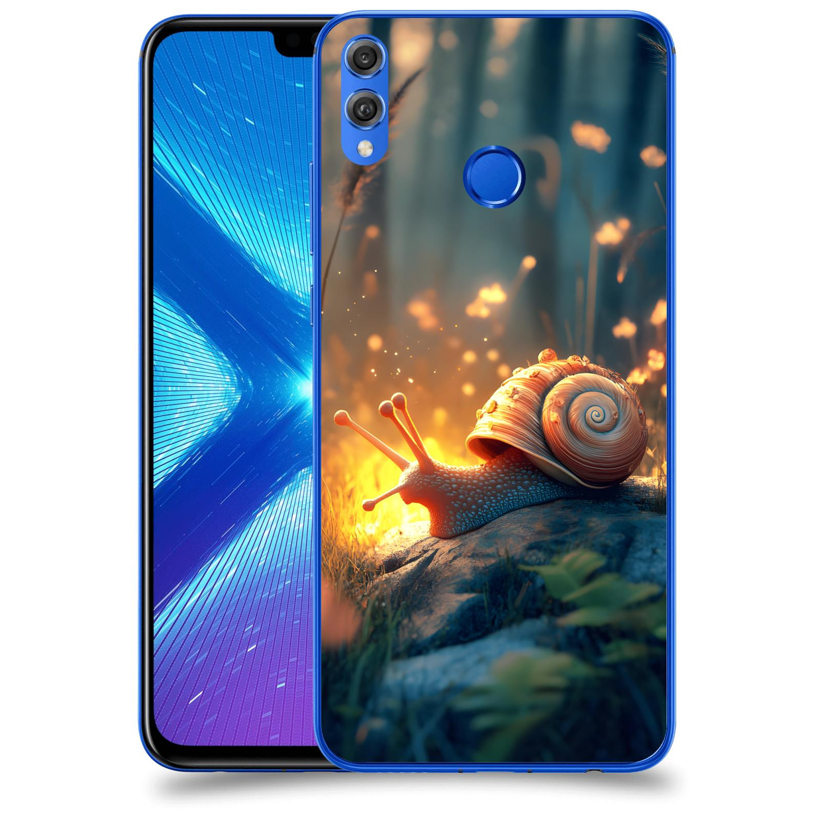 ACOVER Kryt na mobil Honor 8X - Šnek