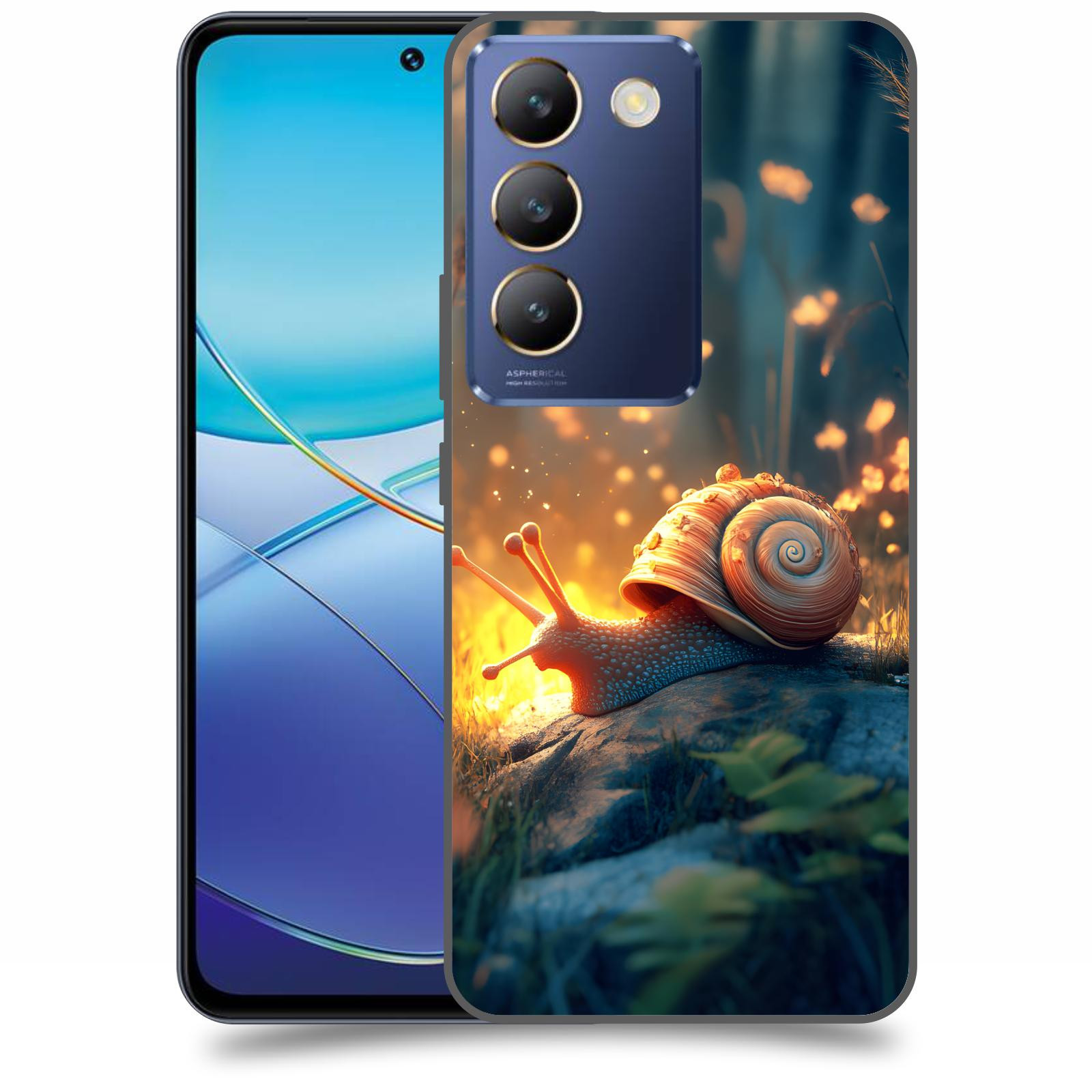 ACOVER Kryt na mobil Vivo V40SE - Šnek