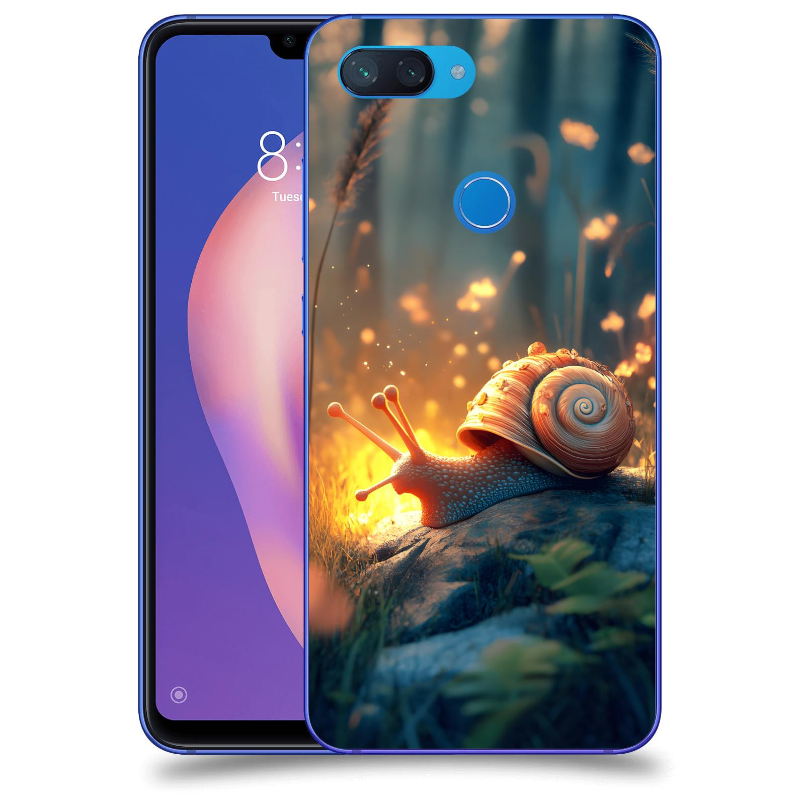 ACOVER Kryt na mobil Xiaomi Mi 8 Lite - Šnek