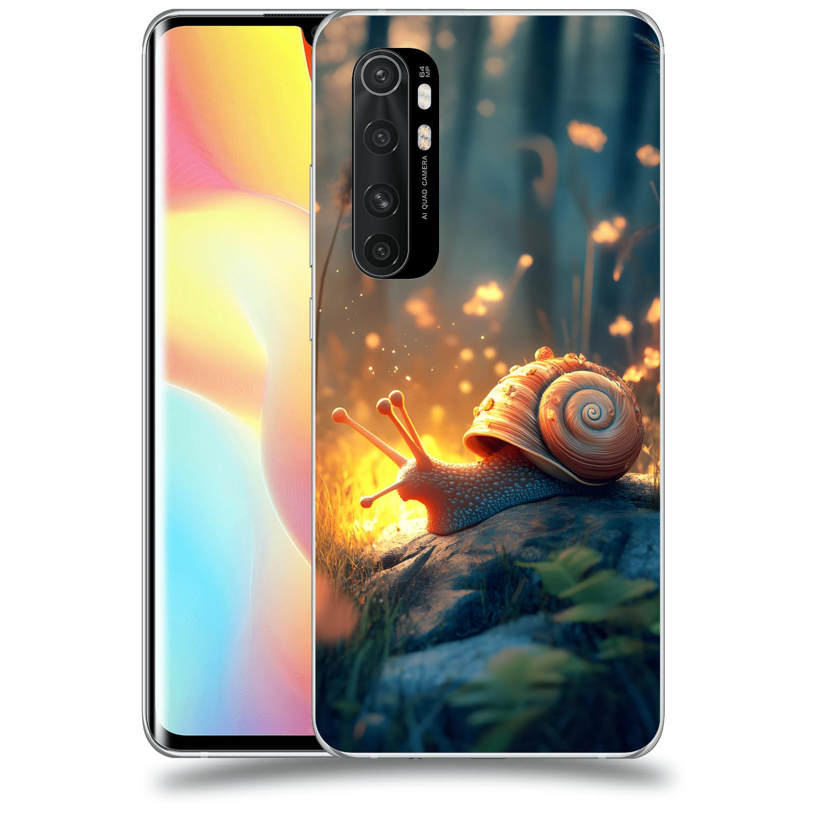ACOVER Kryt na mobil Xiaomi Mi Note 10 Lite - Šnek