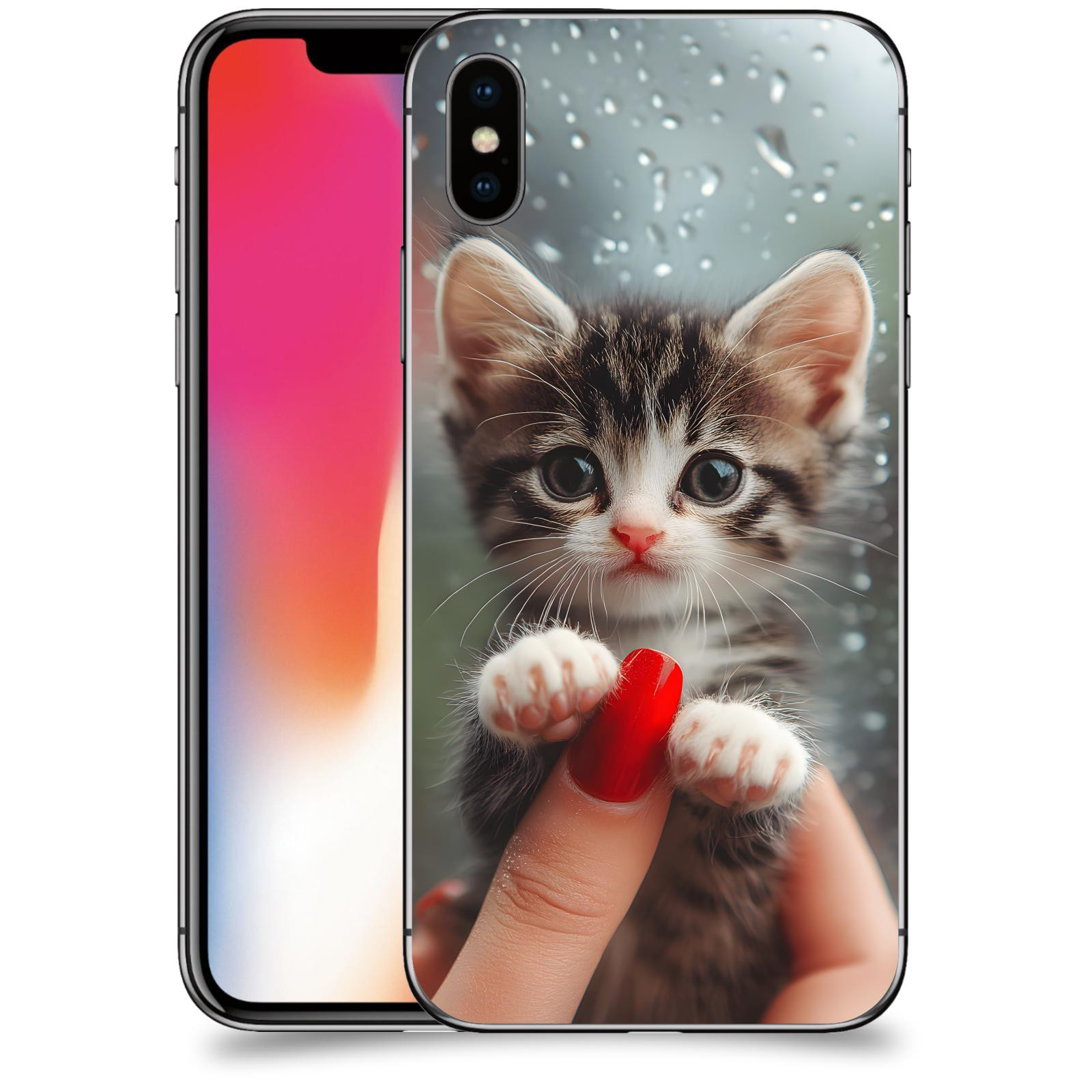ACOVER Kryt na mobil Apple iPhone X/XS - Koťátko 2