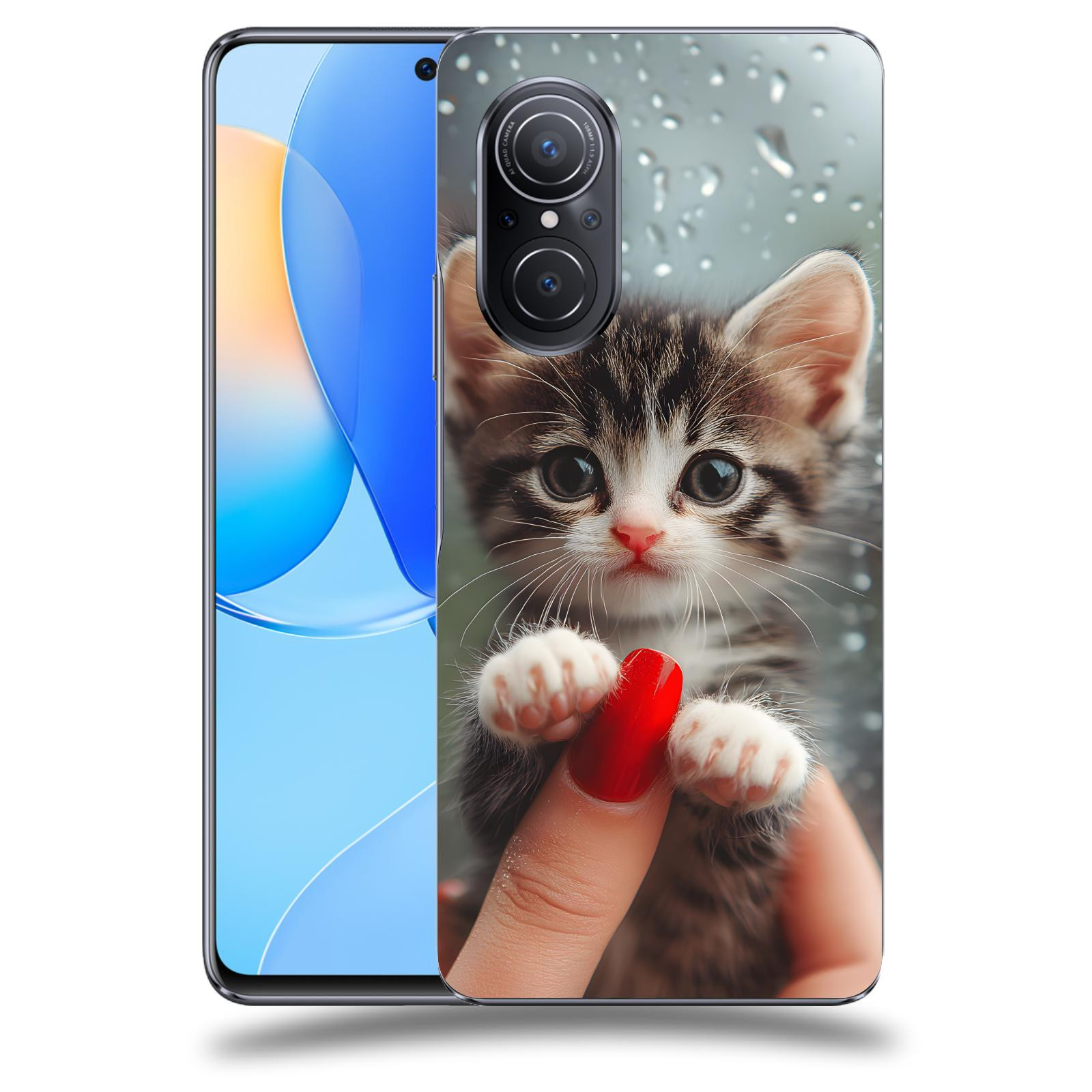 ACOVER Kryt na mobil Huawei Nova 9 SE - Koťátko 2