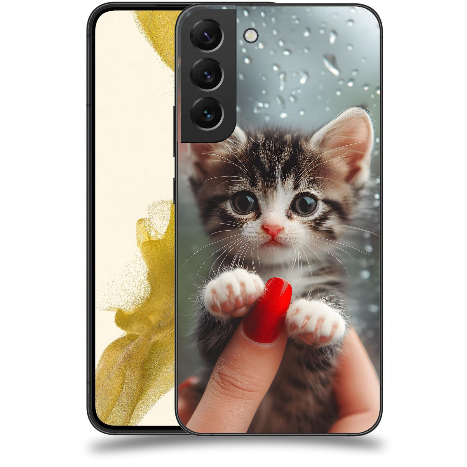 ACOVER Kryt na mobil Samsung Galaxy S22+ 5G - Koťátko 2