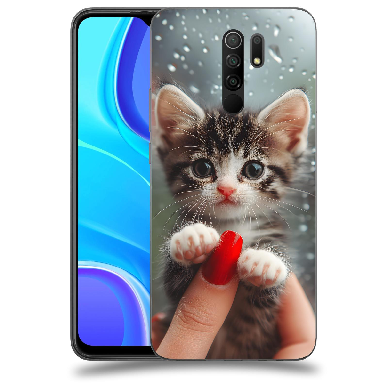 ACOVER Kryt na mobil Xiaomi Redmi 9 - Koťátko 2