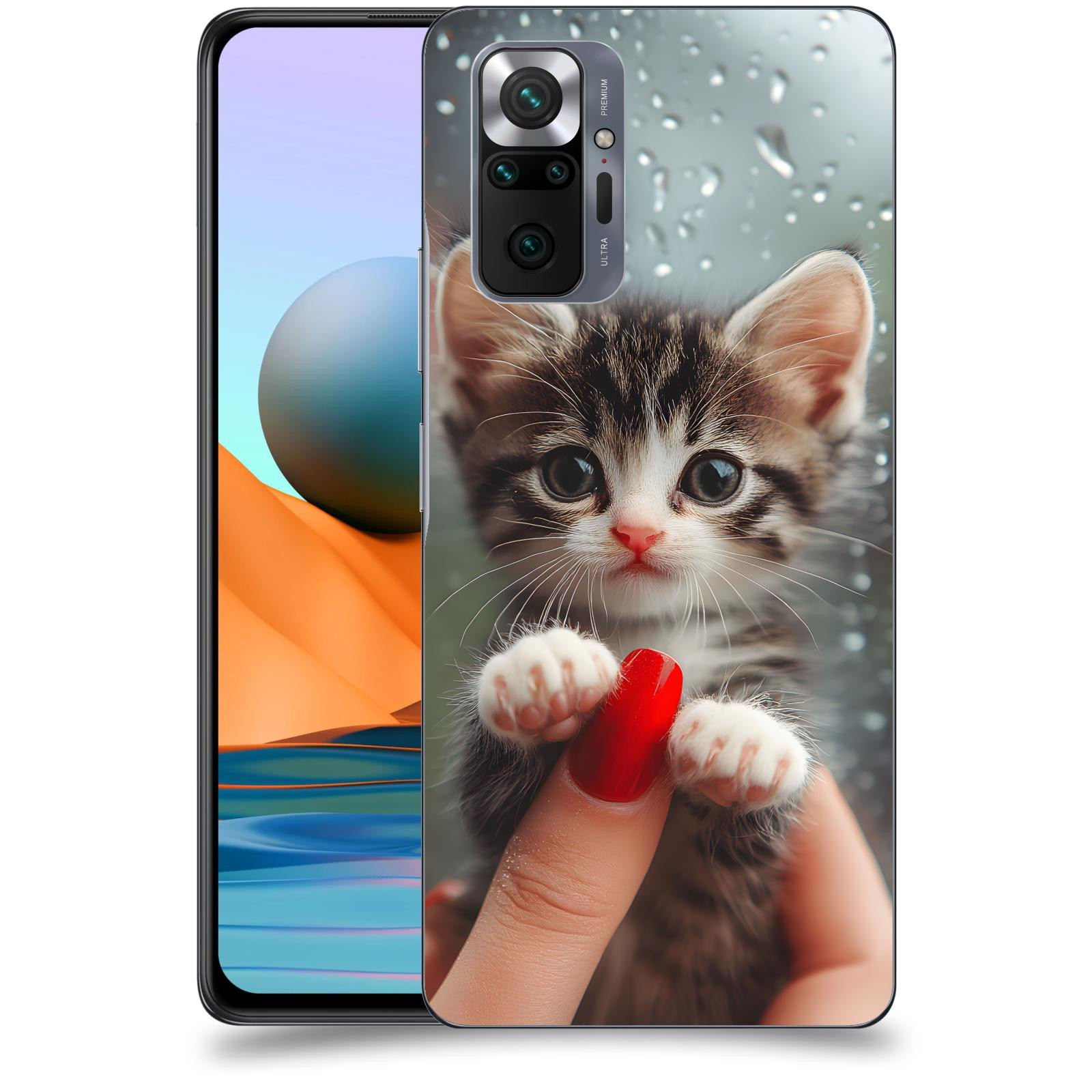 ACOVER Kryt na mobil Xiaomi Redmi Note 10 Pro - Koťátko 2