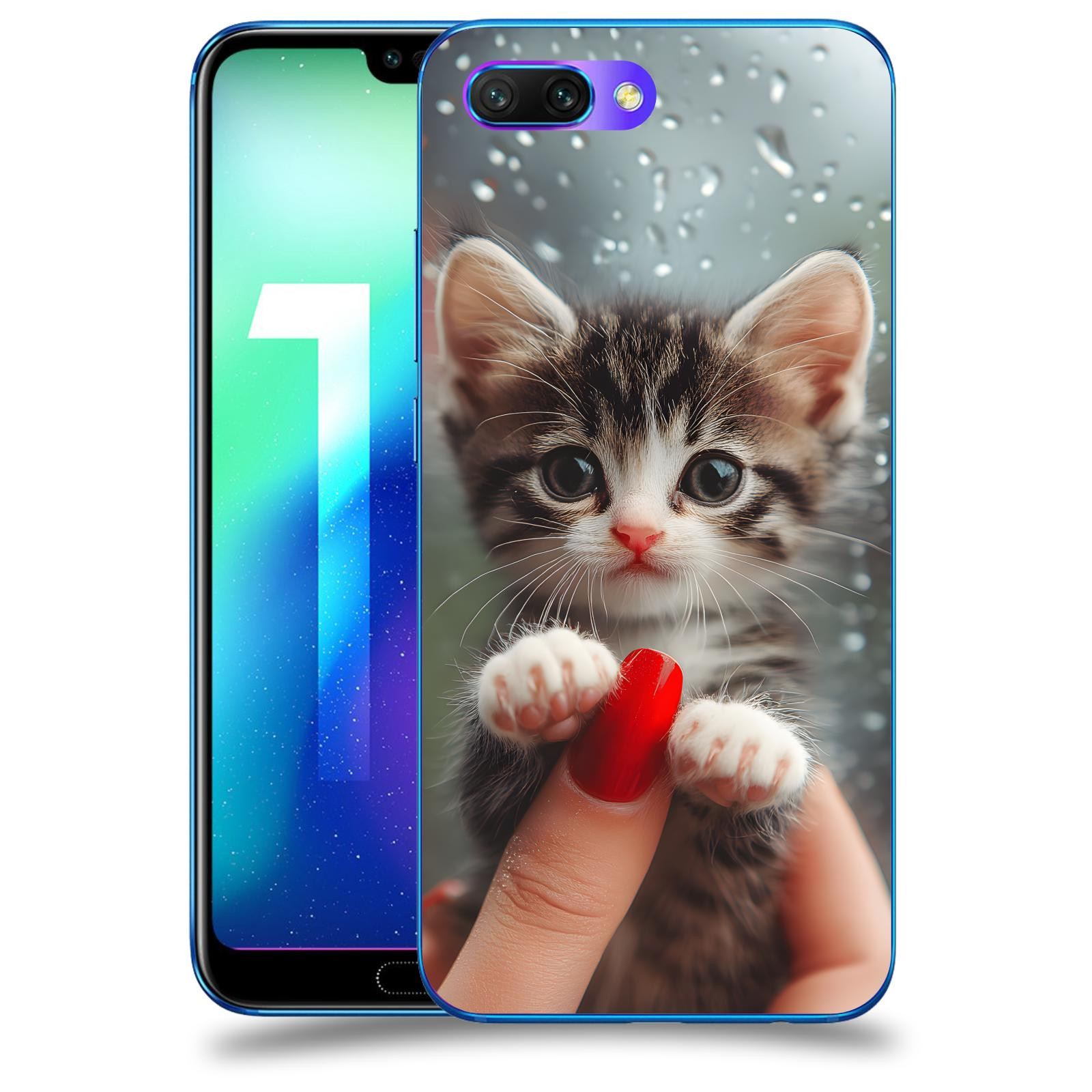 ACOVER Kryt na mobil Honor 10 - Koťátko 2